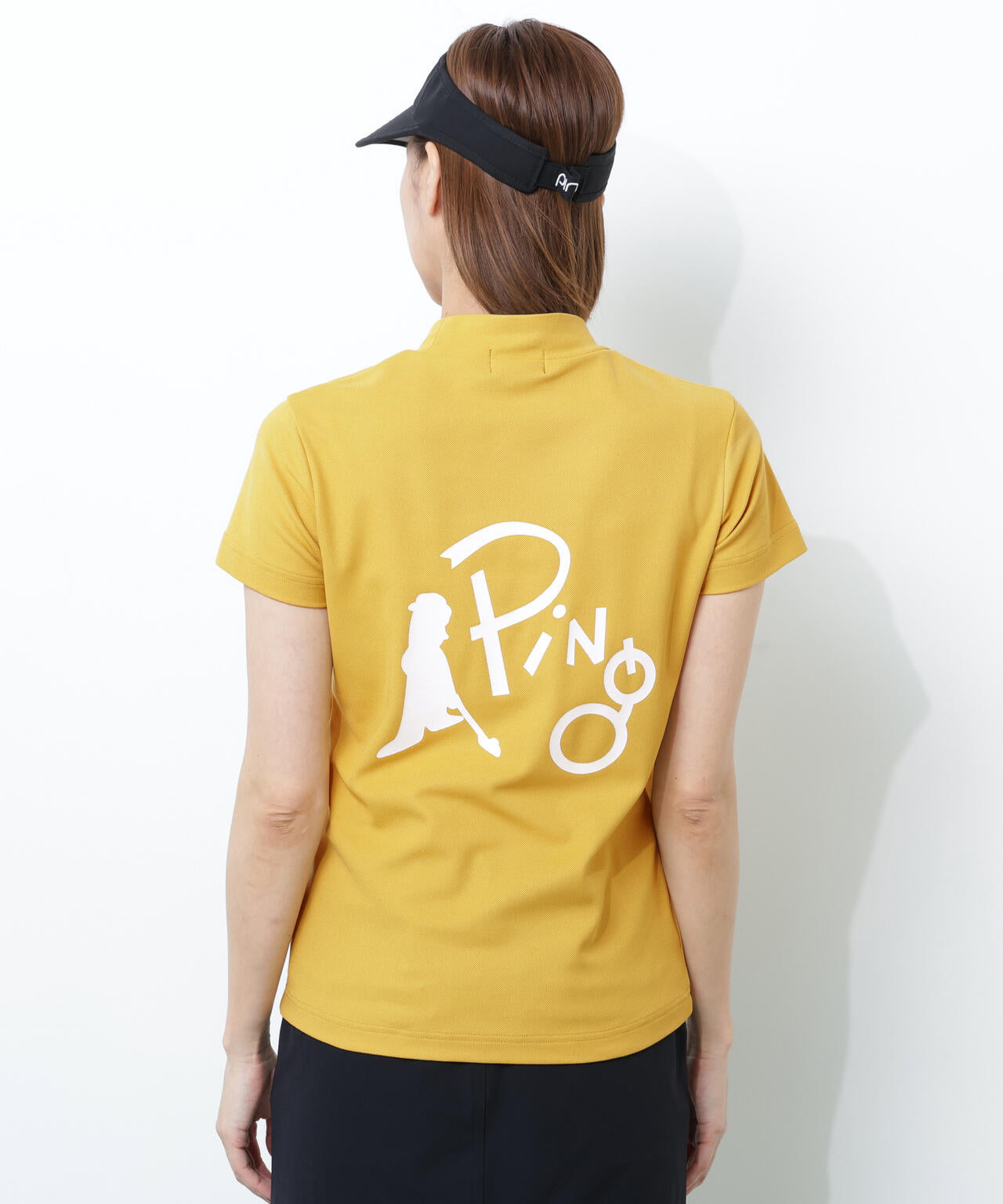 【PING APPAREL】【10カラーシリーズ】PEカノコ半袖ハイネックシャツ ＜NATIVE＞ (LADIES)