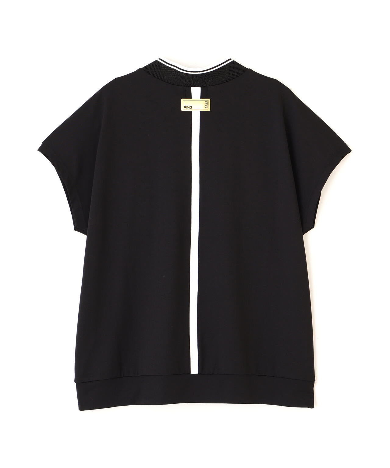 【PING APPAREL】テラカノコ半袖ハイネックシャツ ＜GOLD＞ (LADIES)