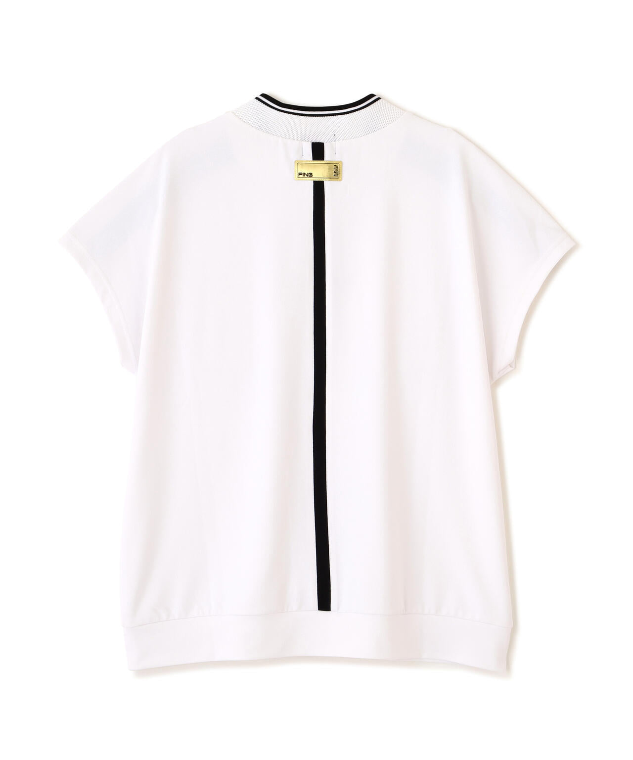 【PING APPAREL】テラカノコ半袖ハイネックシャツ ＜GOLD＞ (LADIES)