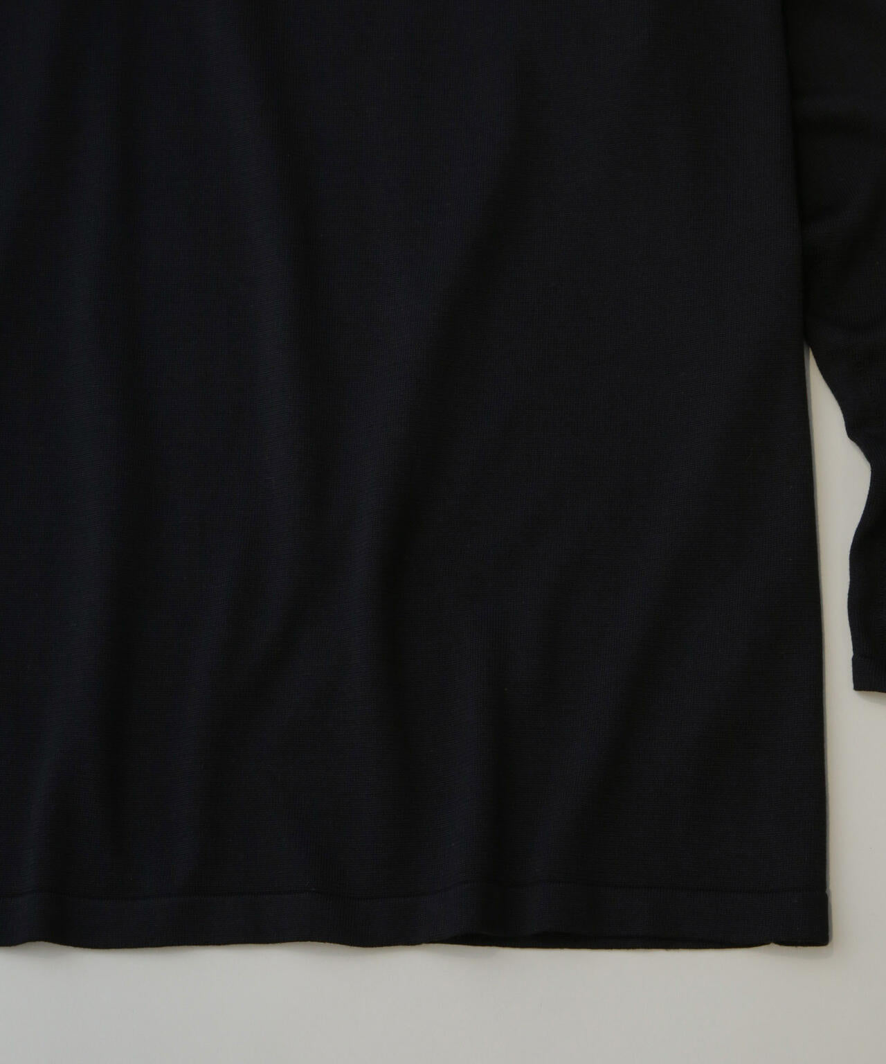 AB.シルクプレーティングリラックスニットTシャツ