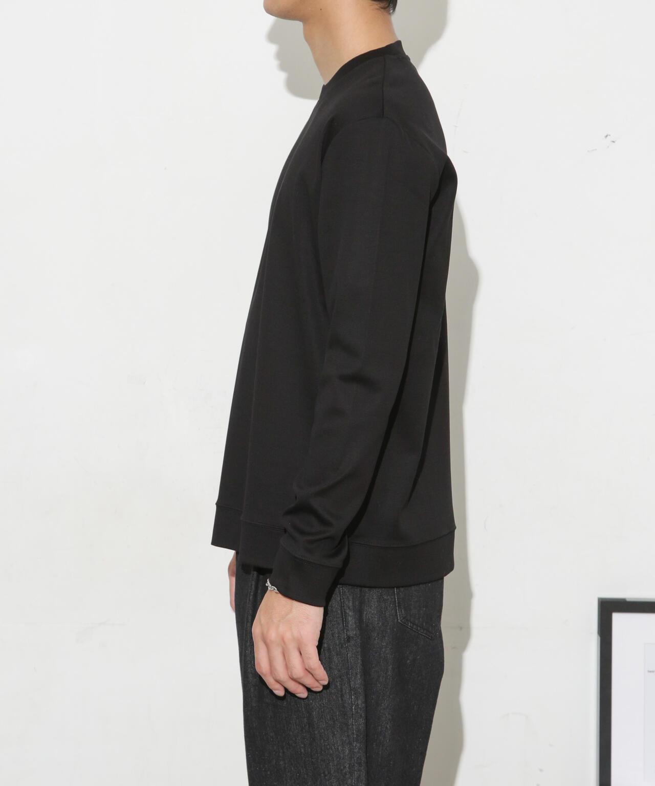 ｢FORMAL JERSEY｣クルーネックカットソー長袖
