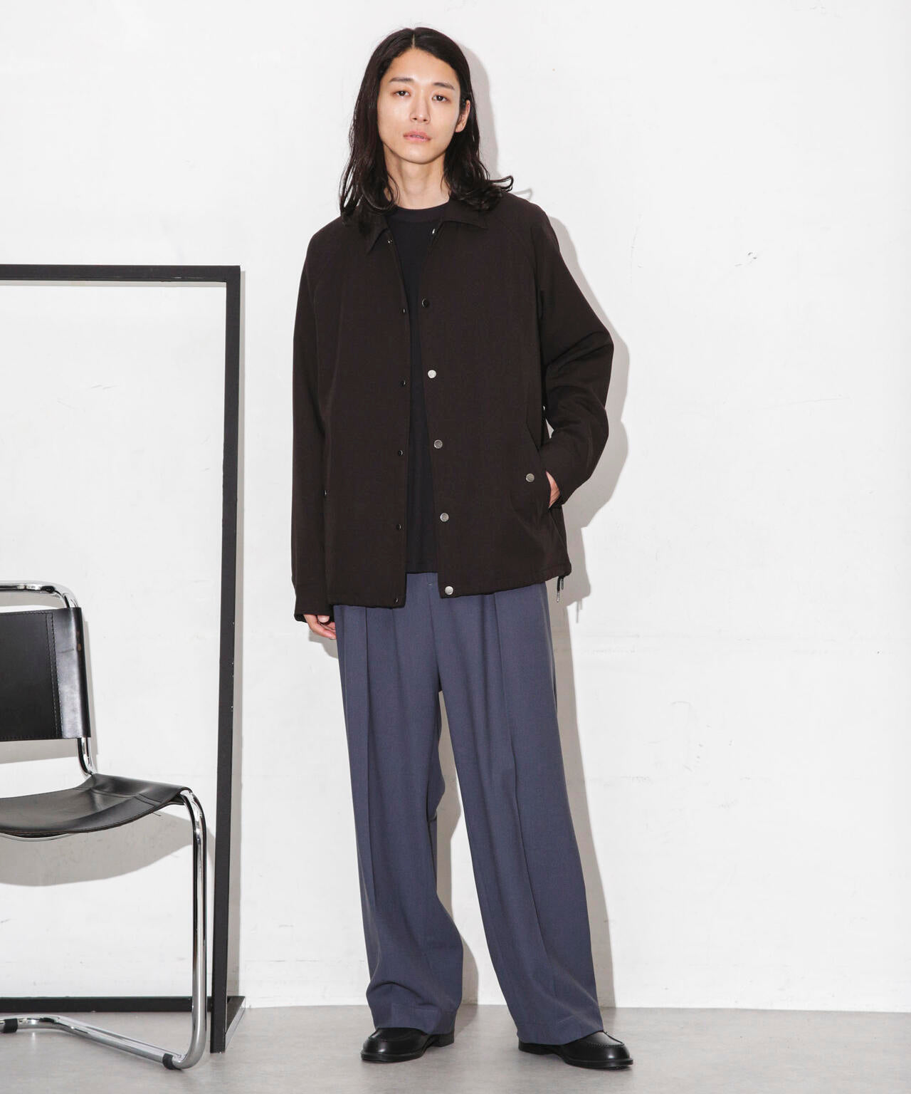Anti Soaked 汗染み防止 クルーネックTシャツ長袖