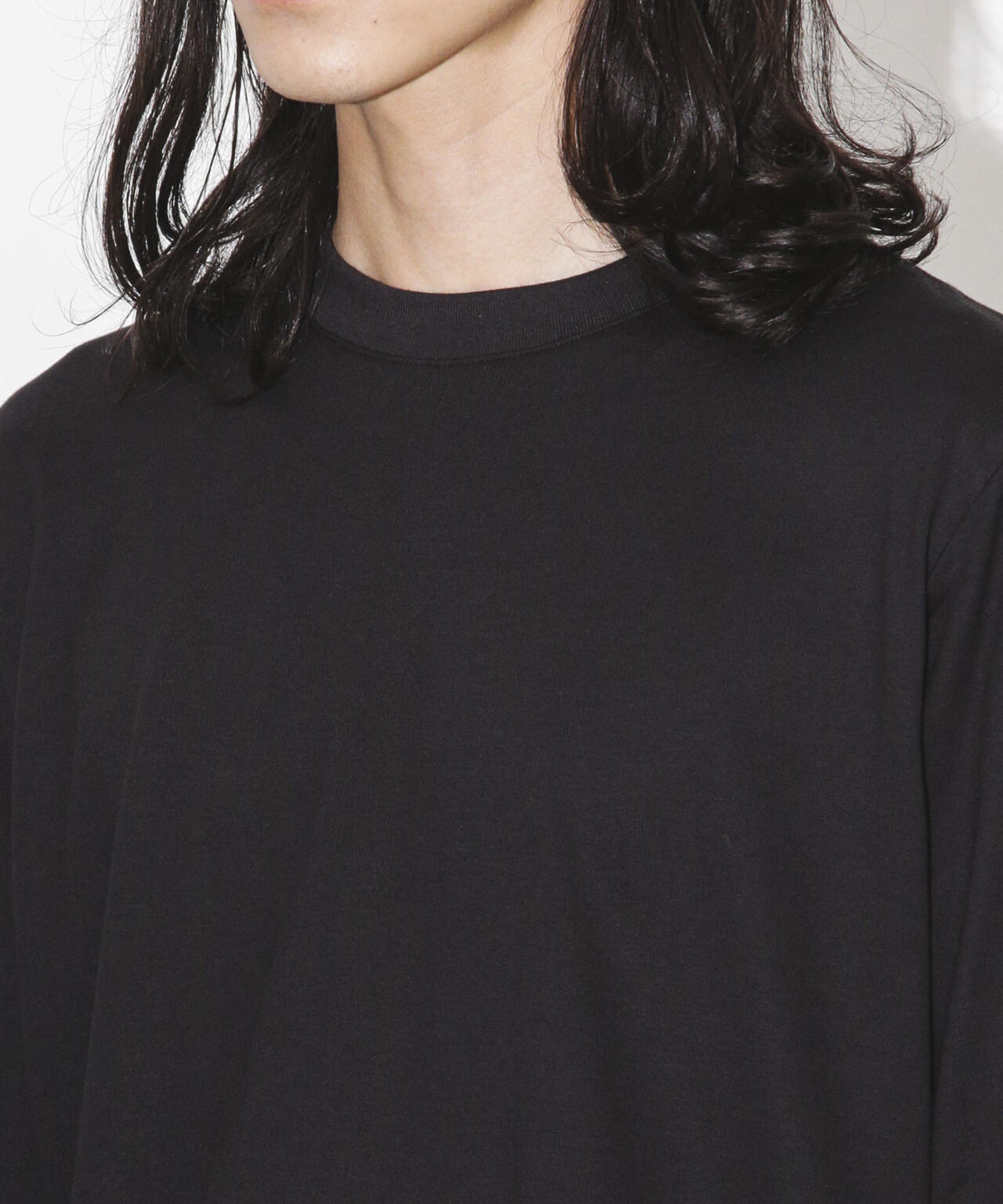 Anti Soaked 汗染み防止 クルーネックTシャツ長袖