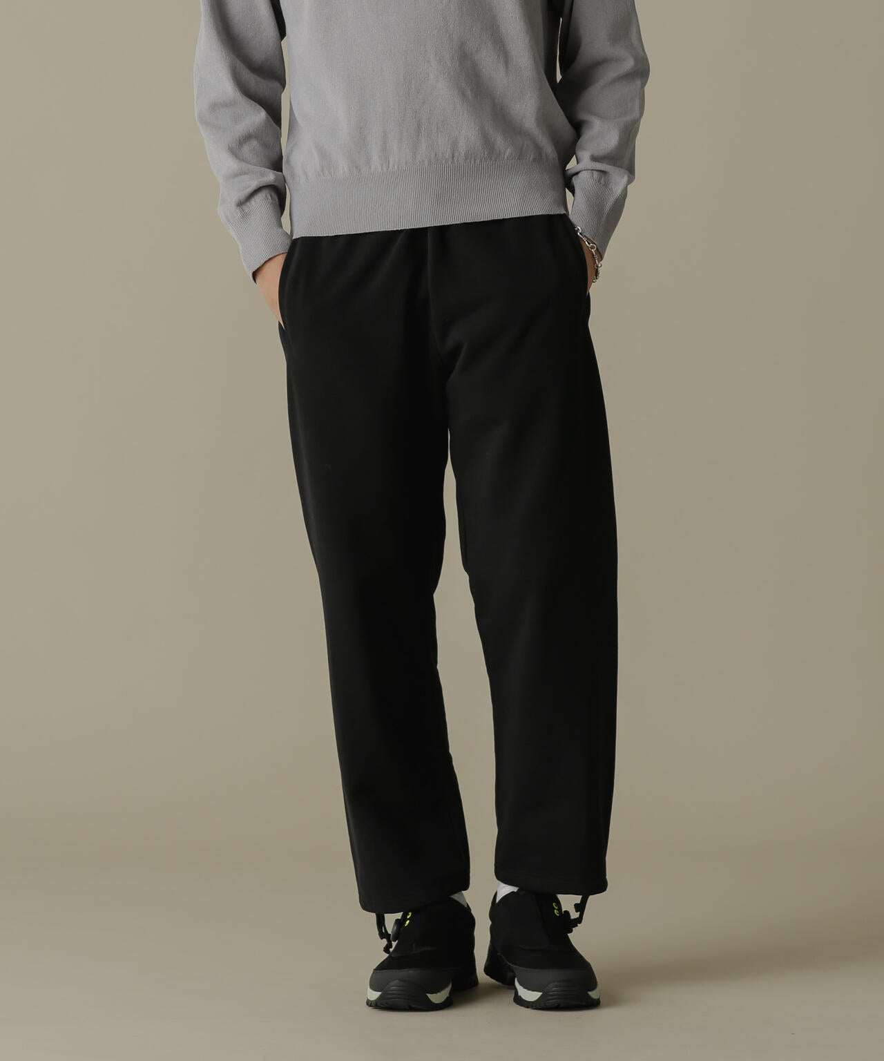 「NJ/CLUB」HOMESTOCK SORONA裏毛2WAYスウェットパンツ(セットアップ可)