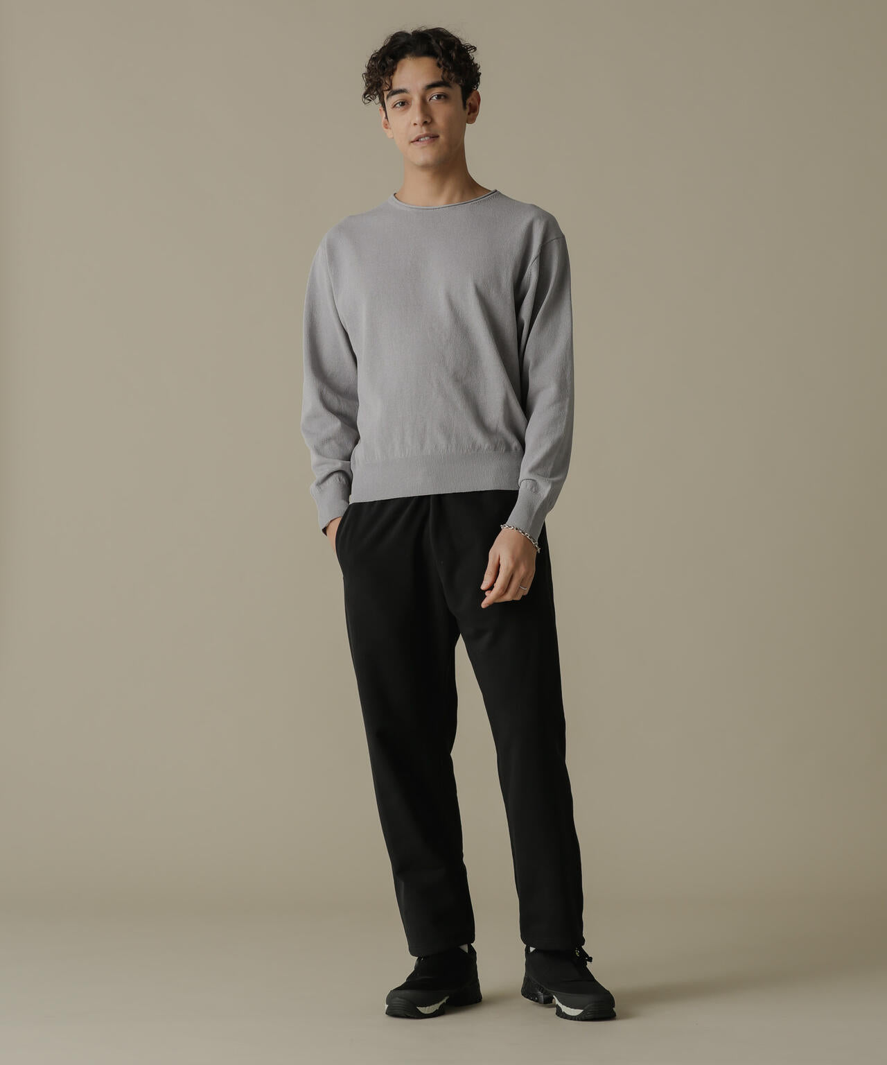 「NJ/CLUB」HOMESTOCK SORONA裏毛2WAYスウェットパンツ(セットアップ可)