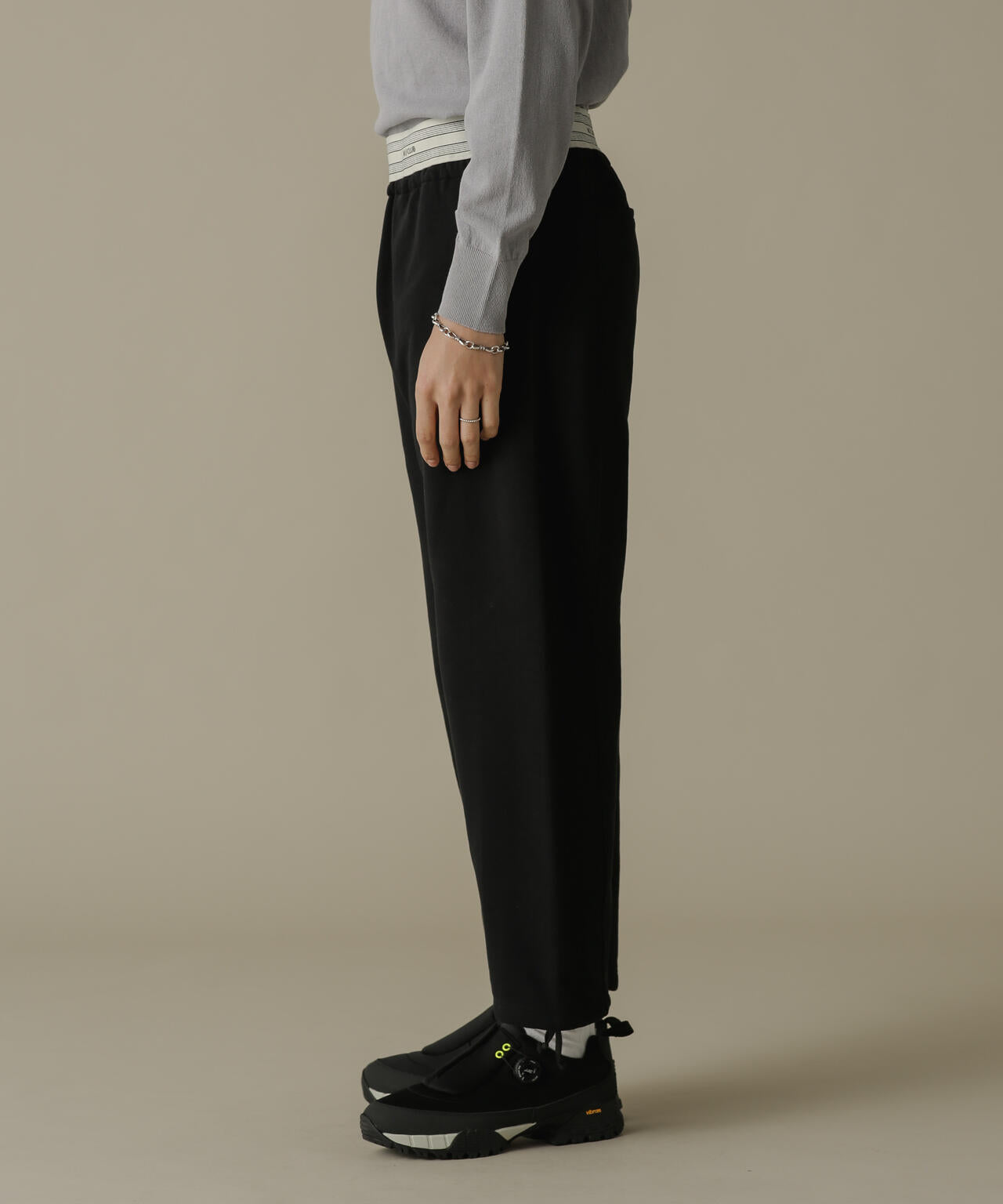 「NJ/CLUB」HOMESTOCK SORONA裏毛2WAYスウェットパンツ(セットアップ可)