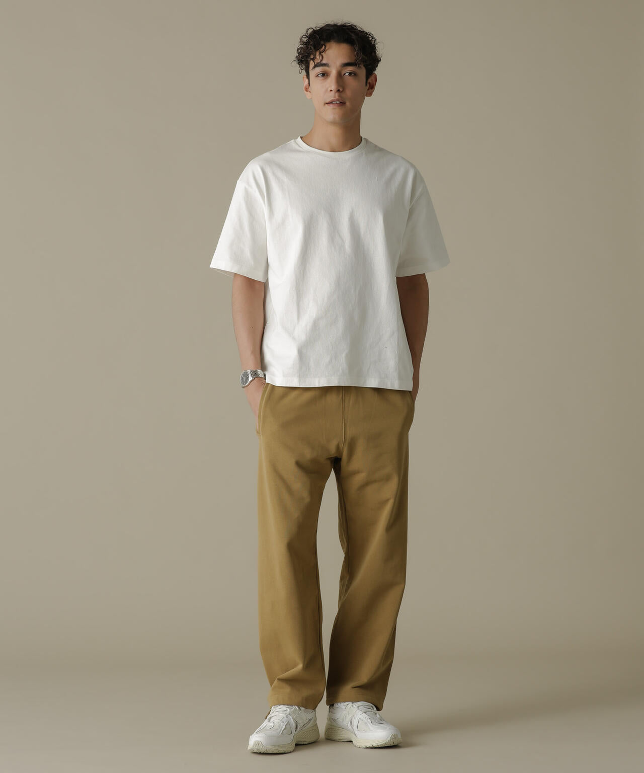 「NJ/CLUB」HOMESTOCK SORONA裏毛2WAYスウェットパンツ(セットアップ可)