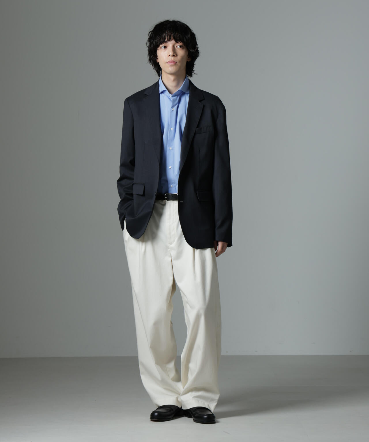 「N JACKET PREMIUM」RENU(R)T/Wシャドーチェックジャケット(セットアップ可)