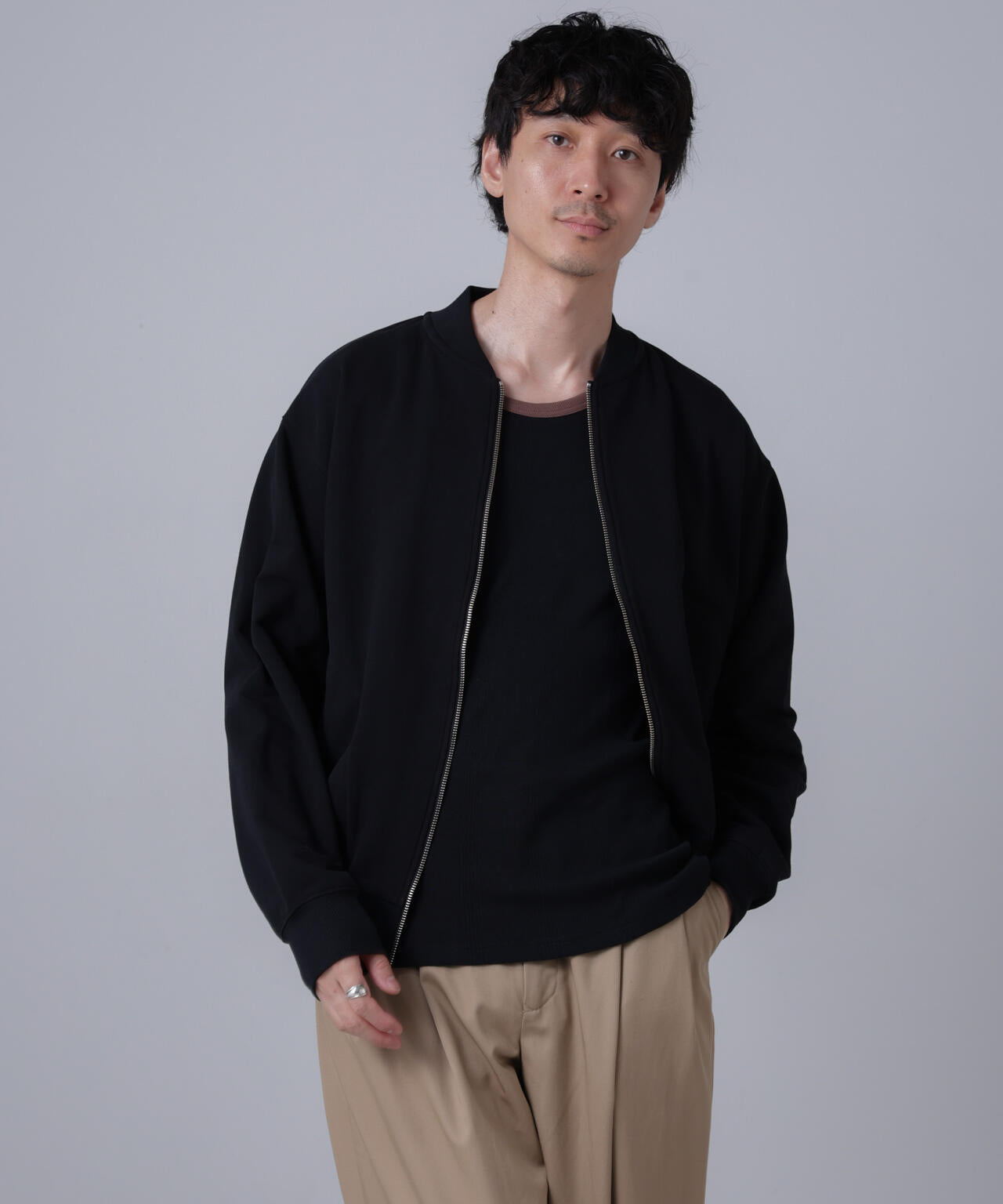 「NJ/CLUB」PARKSTOCK MILLER別注 パネルリブタンクトップ
