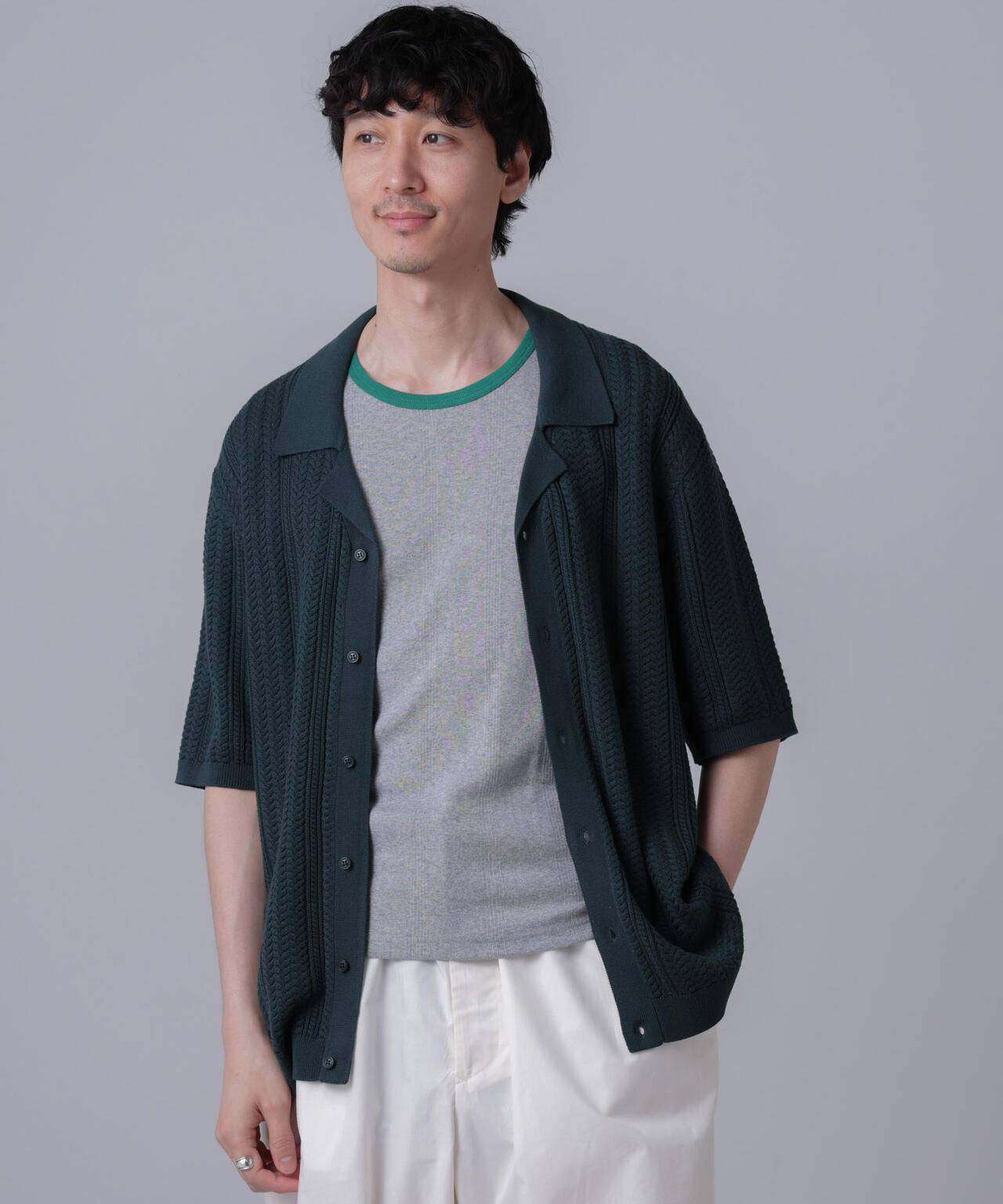 「NJ/CLUB」PARKSTOCK MILLER別注 パネルリブタンクトップ