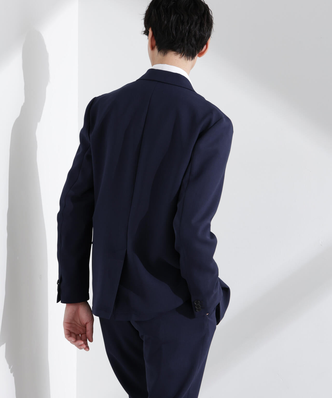 「N JACKET PREMIUM」強撚ピケストレッチジャケット(セットアップ可)