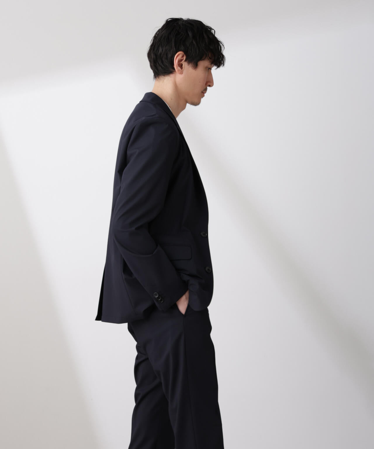 ｢N JACKET BASIC｣トロピカルストレッチジャケット（セットアップ可）