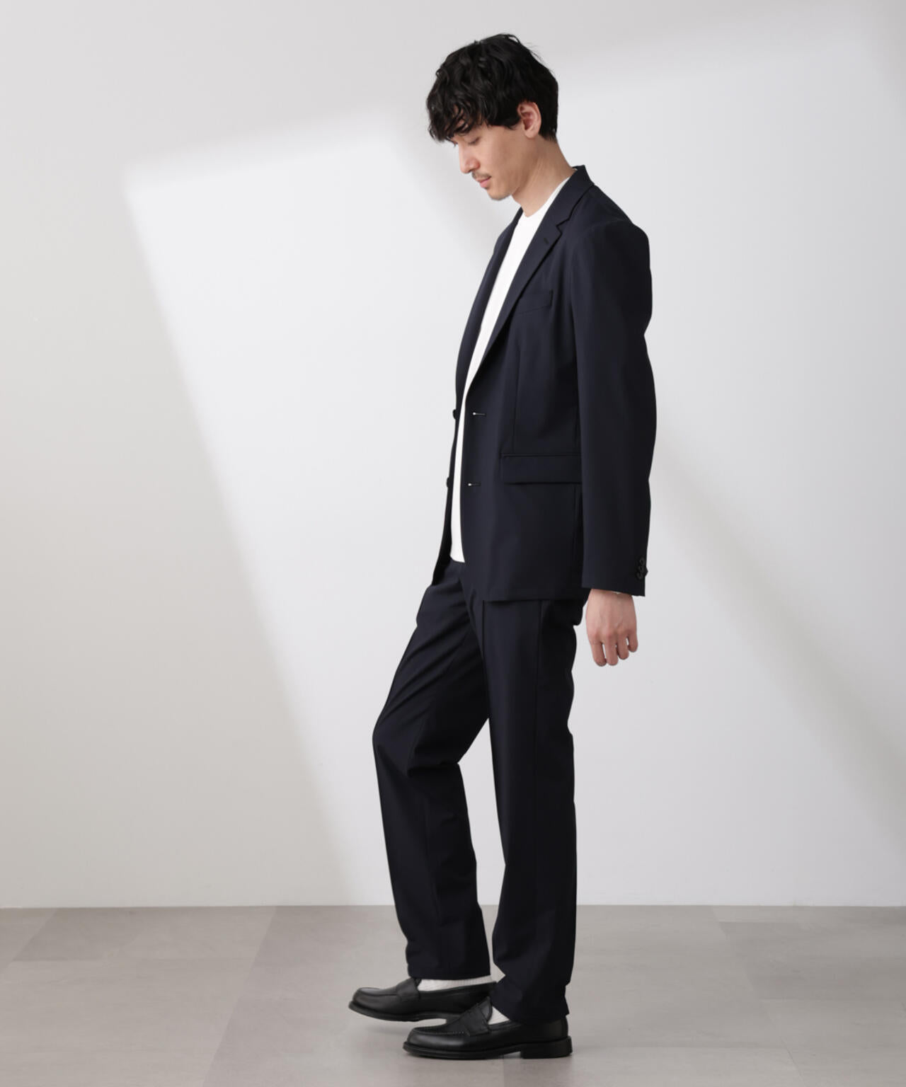 ｢N JACKET BASIC｣トロピカルストレッチジャケット（セットアップ可）