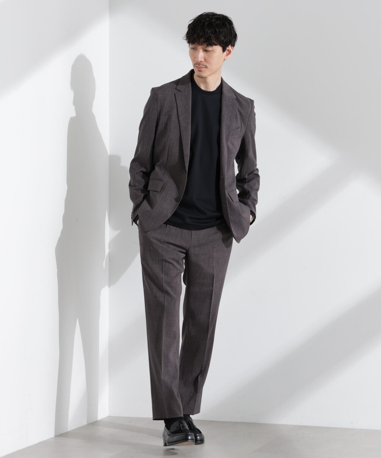 【大人気シリーズ】「Damerino」ドビークロスストレッチセットアップ