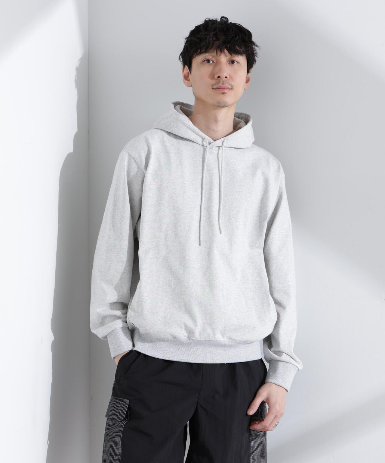 ｢NJ/CLUB｣ USAコットン スウェットパーカー(セットアップ可)