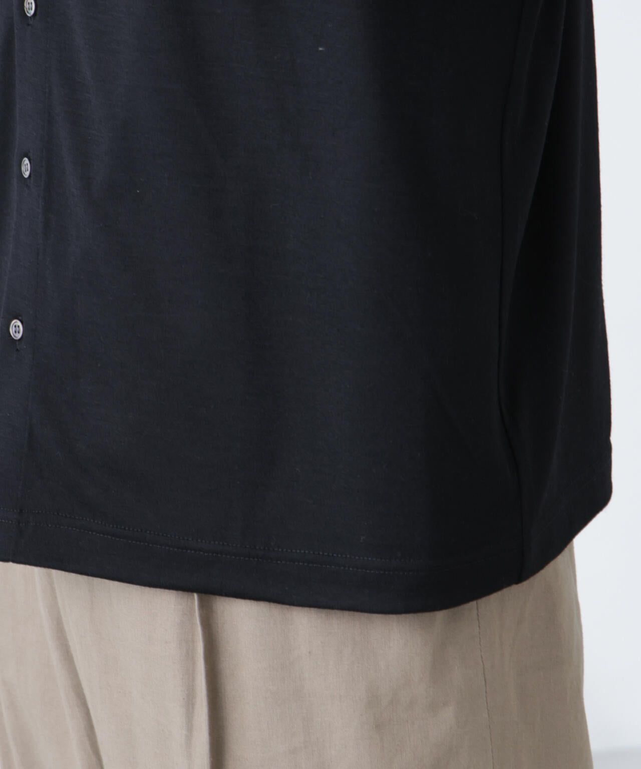 「ALL-DAYS COMFORT 100% WOOL」 シャツカーディガン