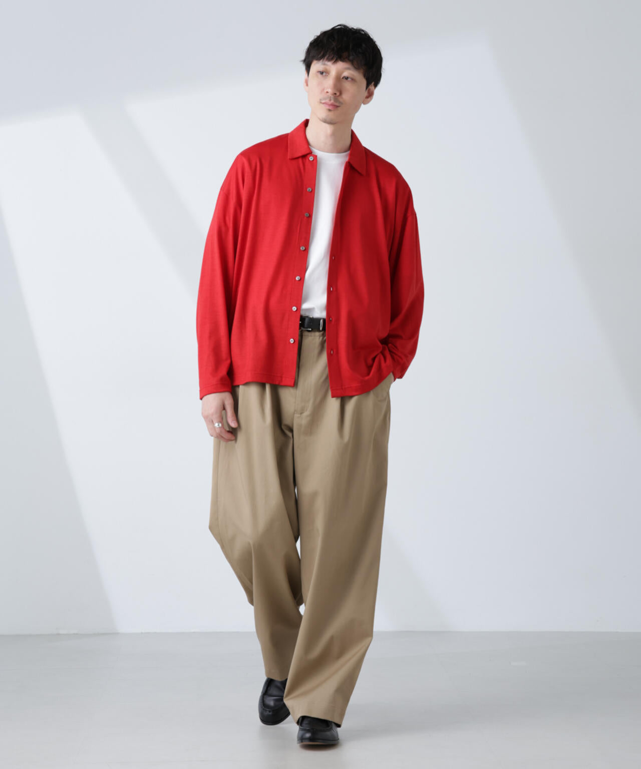 「ALL-DAYS COMFORT 100% WOOL」 シャツカーディガン