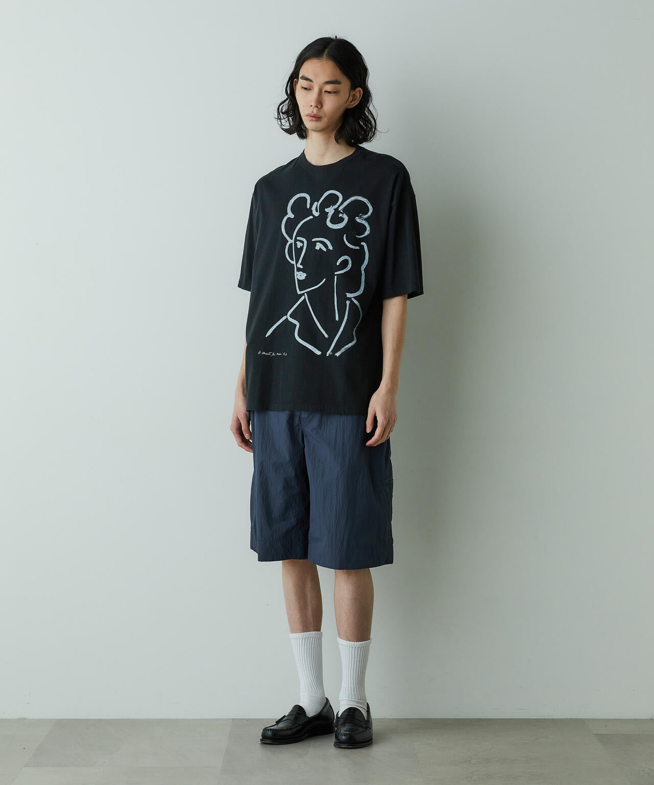 「HOTEL PALACE」オテルパラス アンリマティス アートグラフィックTシャツB