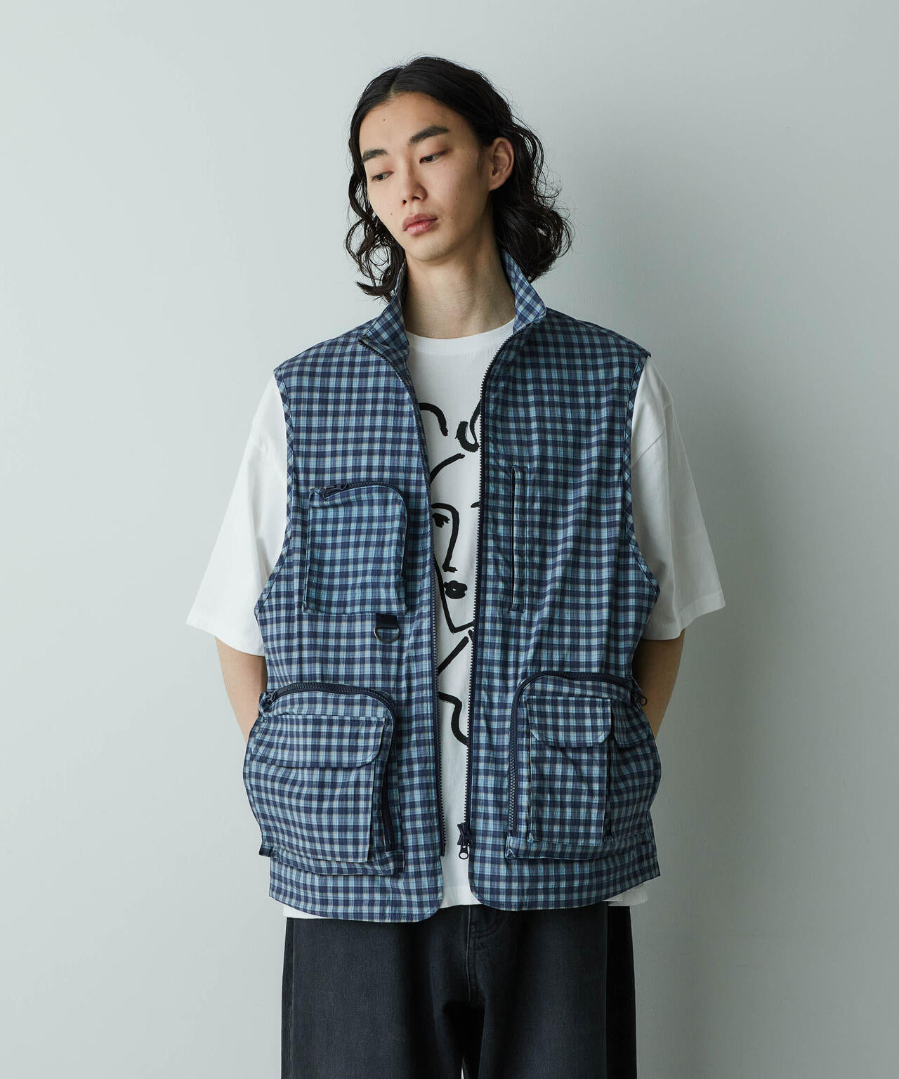 「HOTEL PALACE」オテルパラス アンリマティス アートグラフィックTシャツB