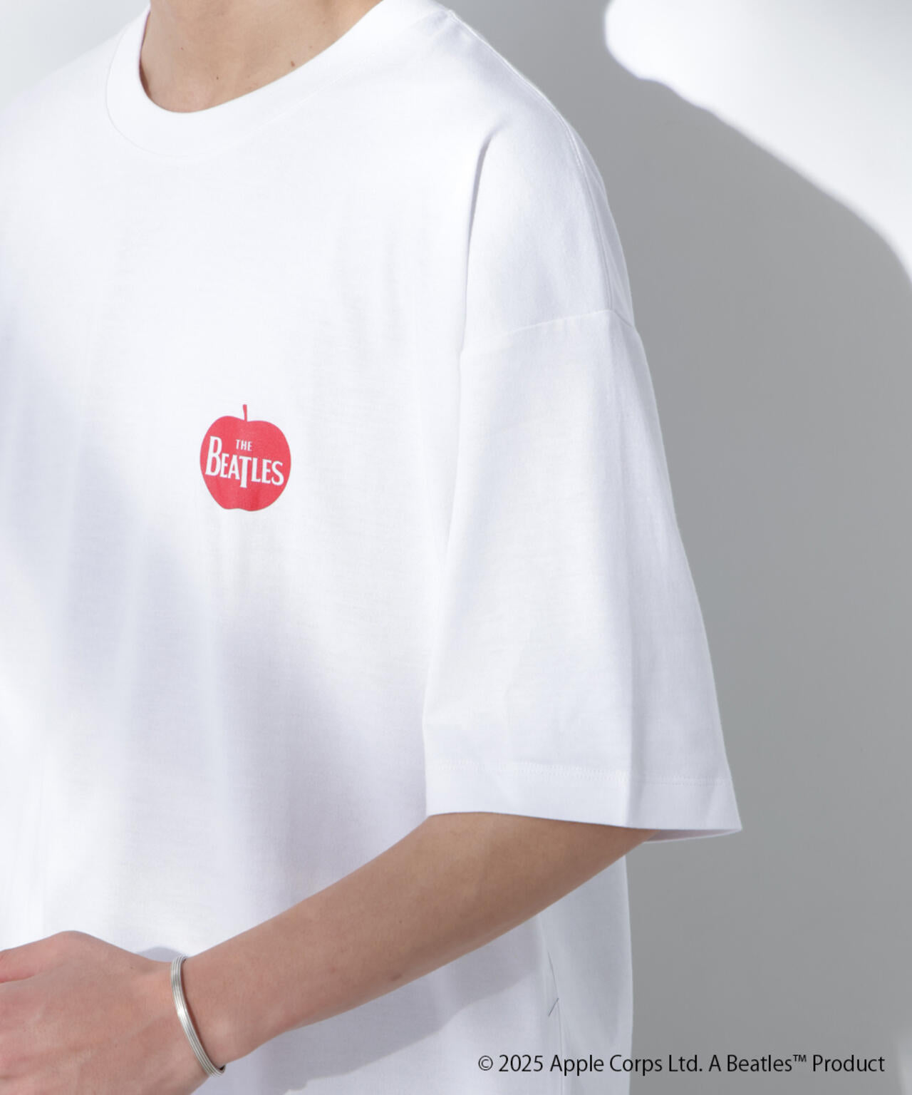 Anti Soaked(R)×BEATLES APPLEロゴ 汗染み防止Tシャツ