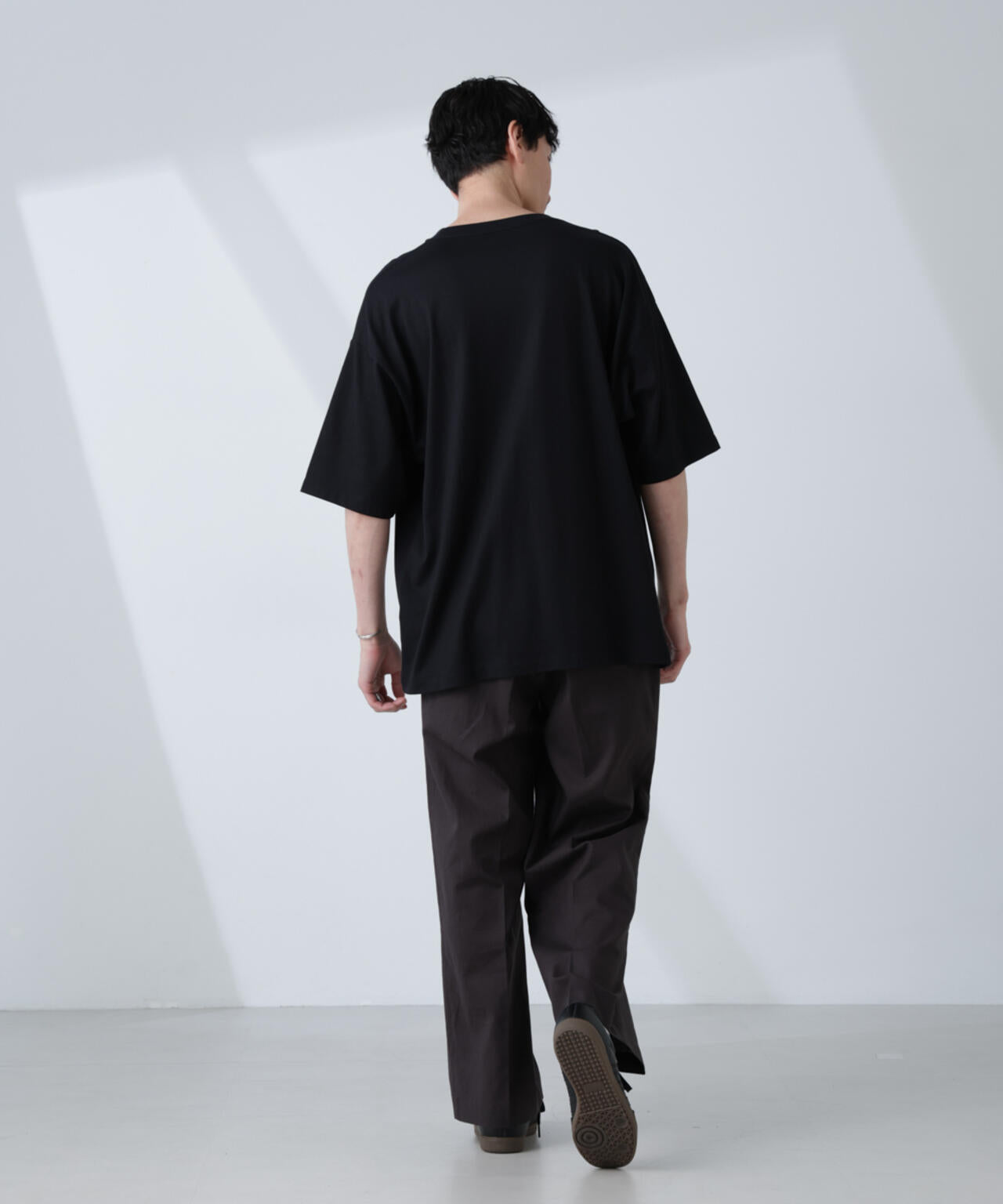 WEB限定/Anti Soaked(R)  汗染み防止 クルーネック ビッグシルエットTシャツ