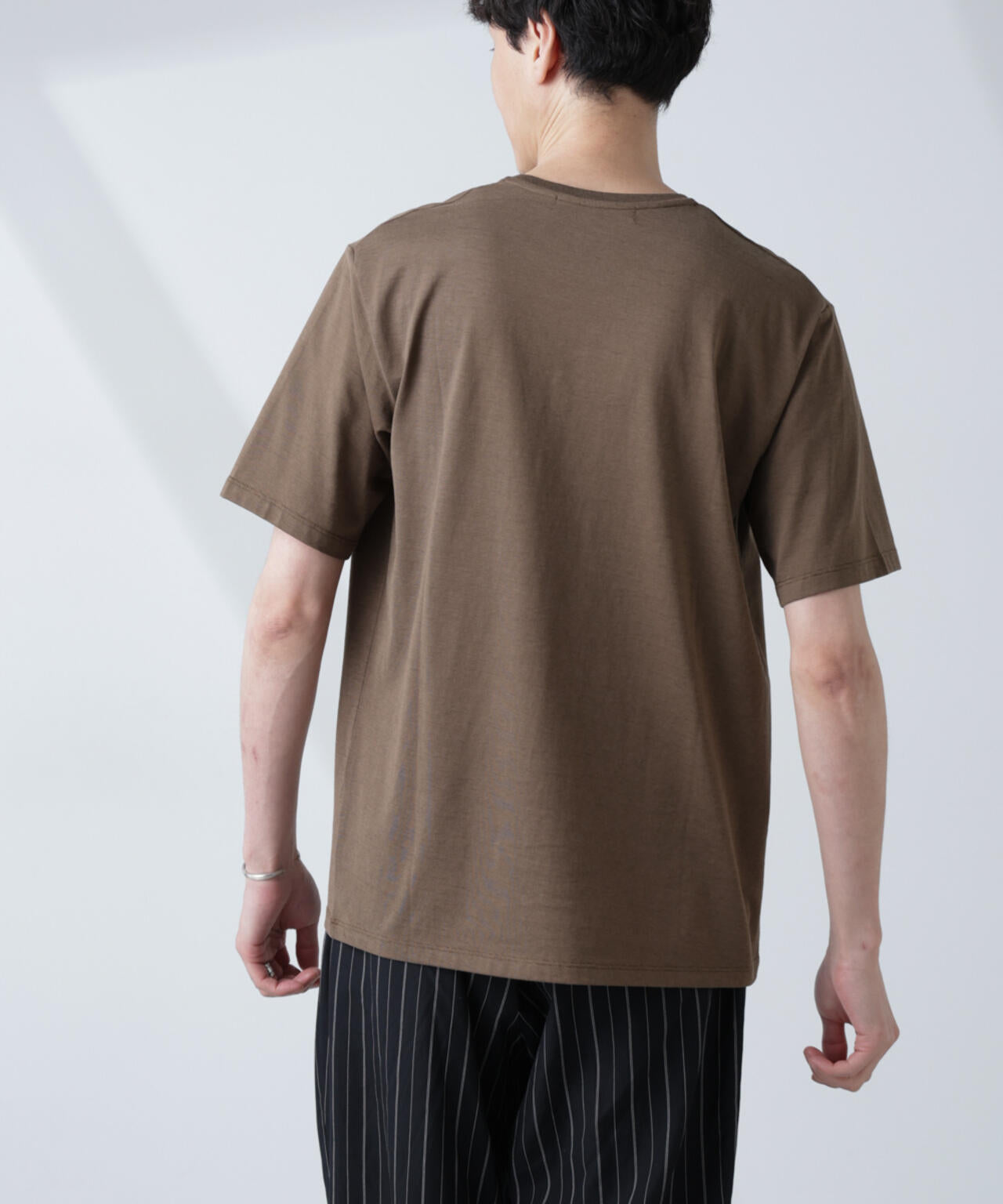 ソラーロライトストレッチクルーネックTシャツ(セットアップ可)