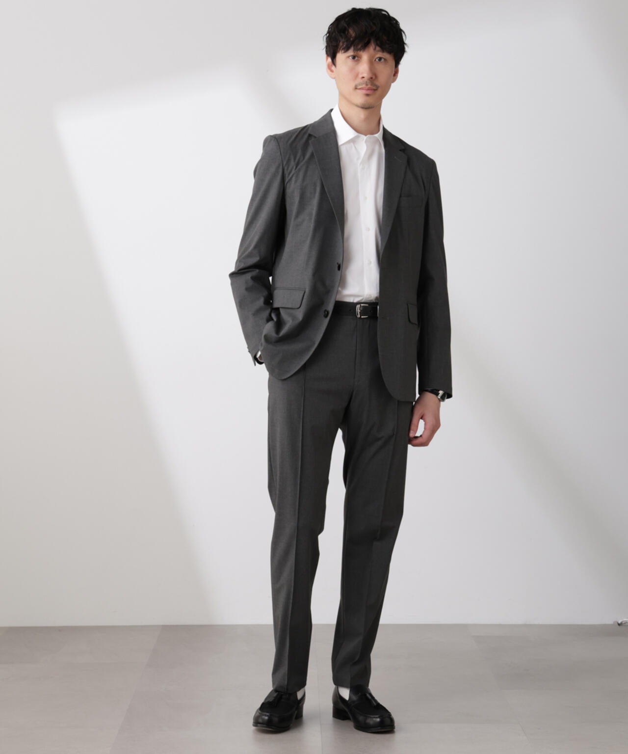 ｢N TROUSERS BASIC｣トロピカルストレッチパンツ（セットアップ可）