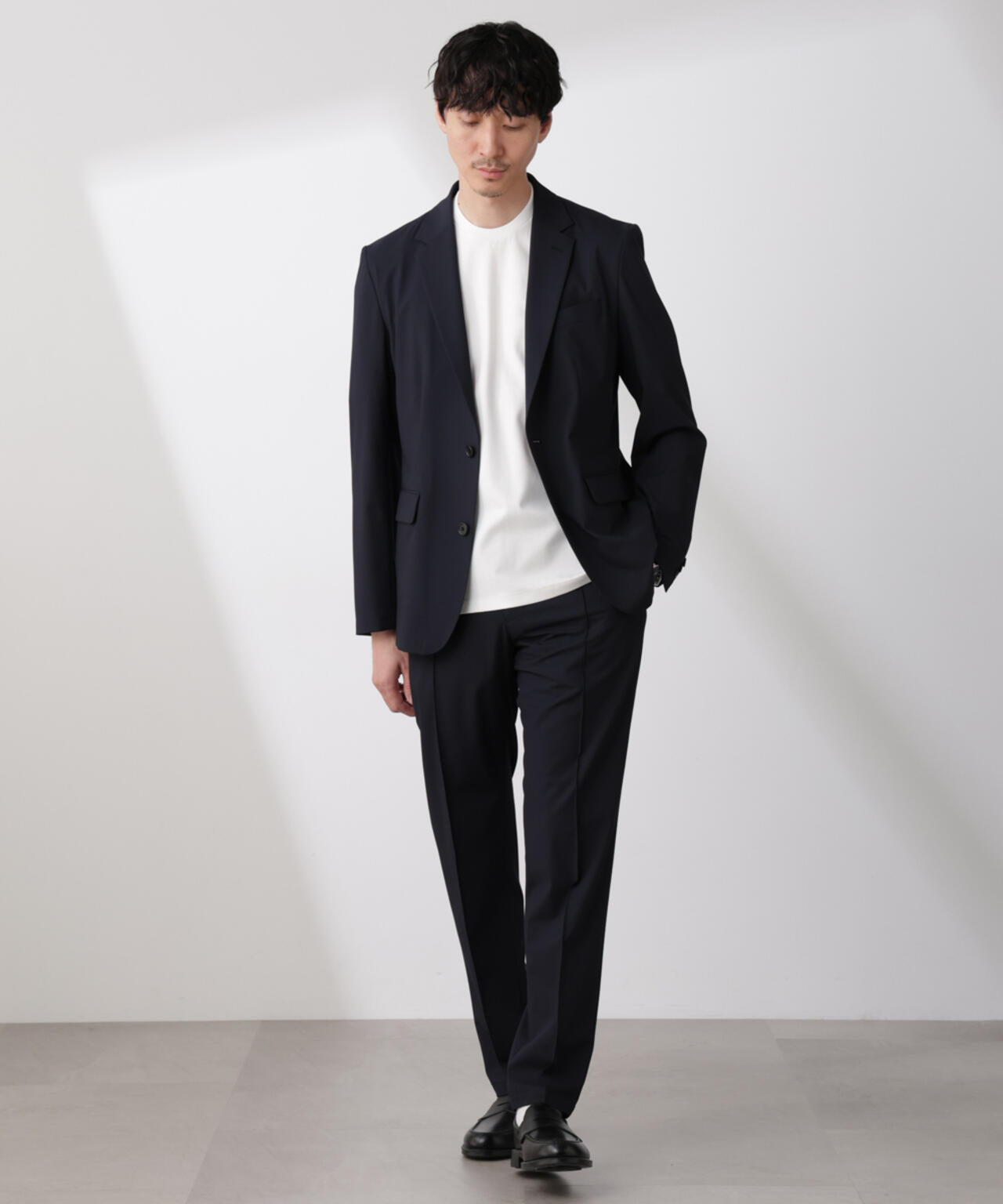 ｢N TROUSERS BASIC｣トロピカルストレッチパンツ（セットアップ可）