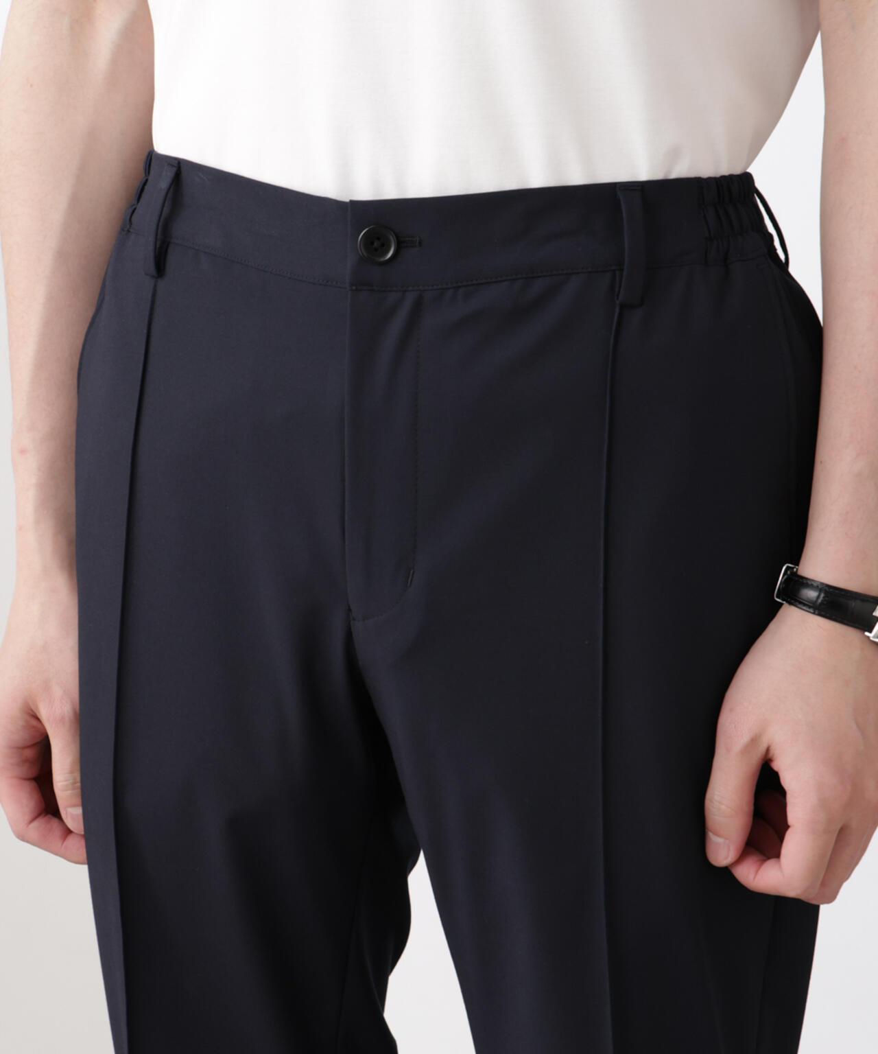 ｢N TROUSERS BASIC｣トロピカルストレッチパンツ（セットアップ可）