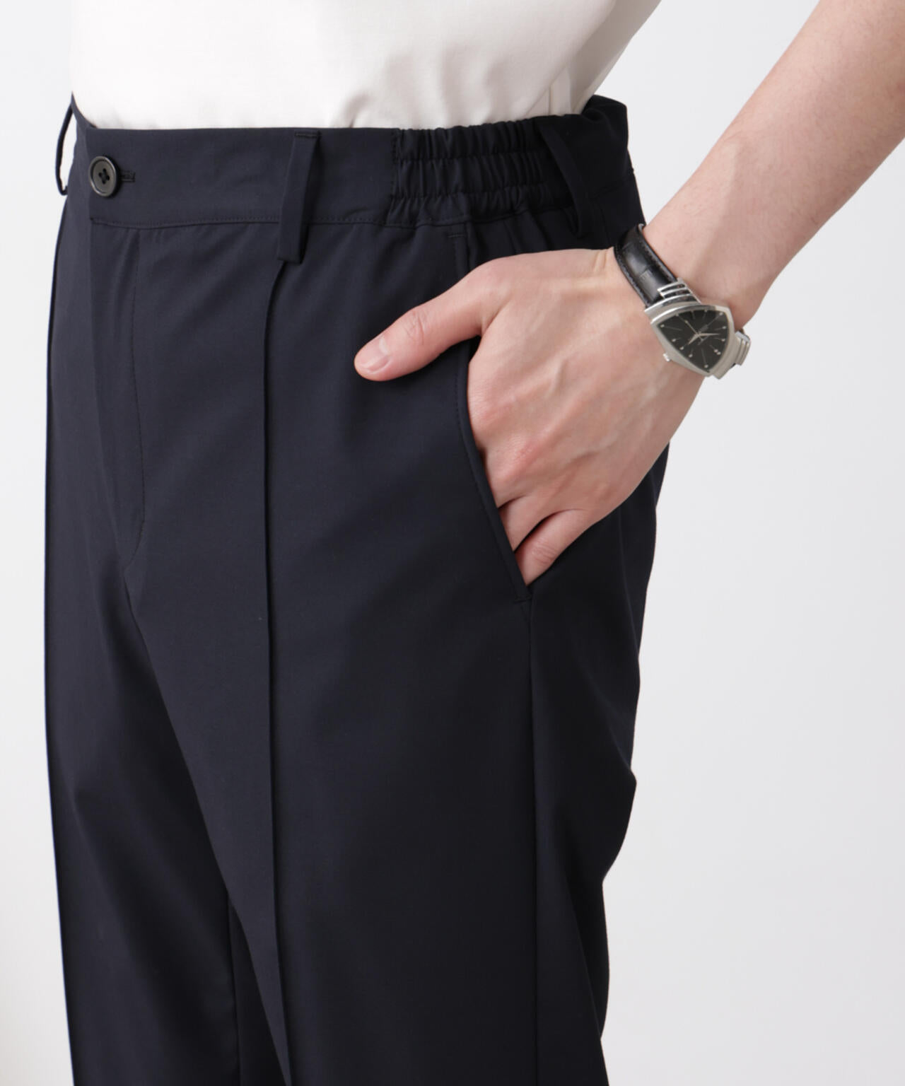 ｢N TROUSERS BASIC｣トロピカルストレッチパンツ（セットアップ可）