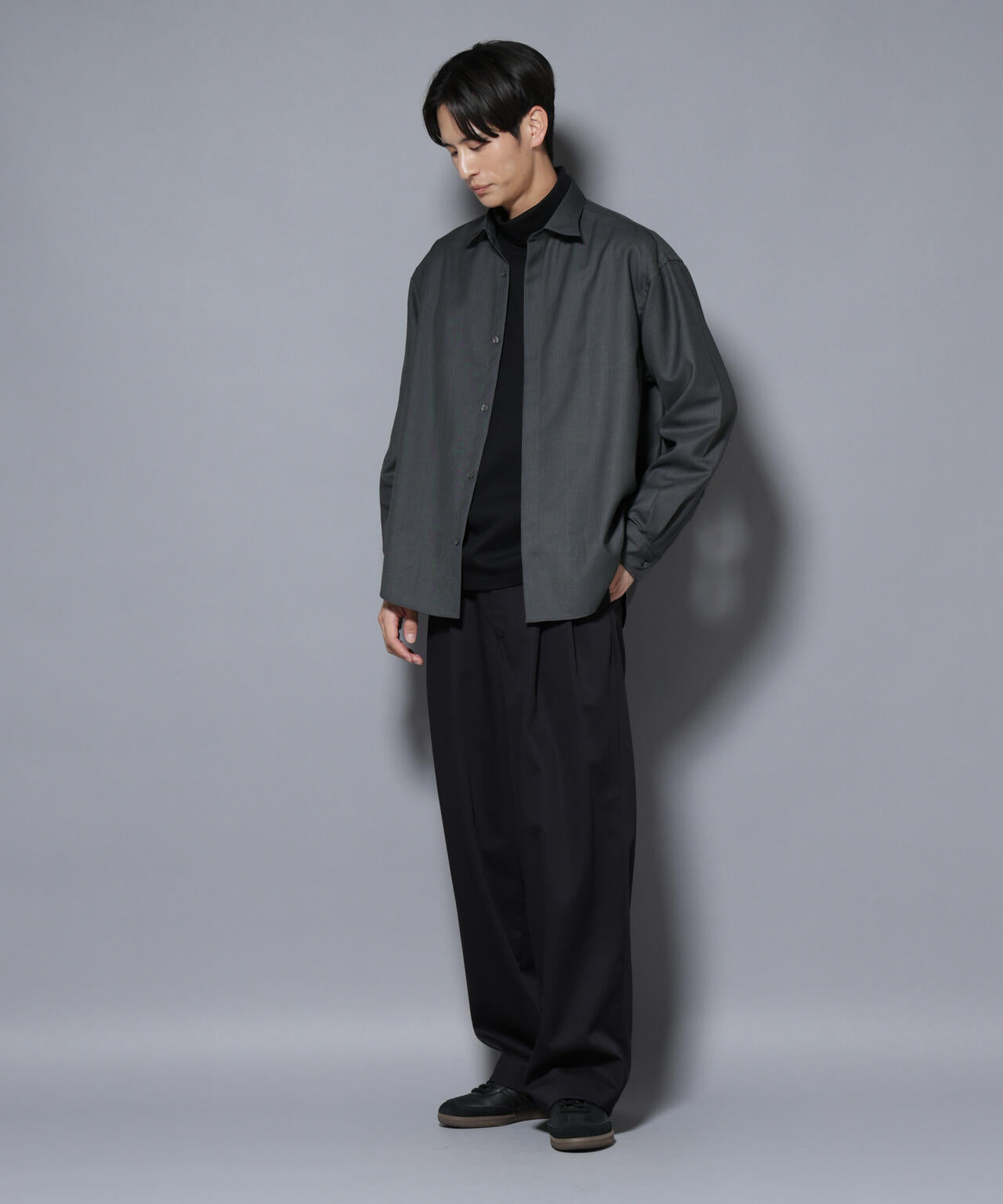 ｢Gavante｣ ドライギャバレギュラーカラーシャツ