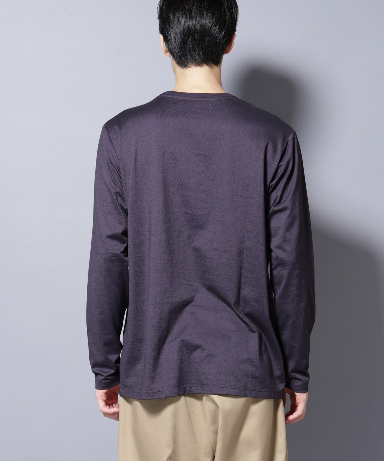 ソラーロライトストレッチクルーネックTシャツ 長袖