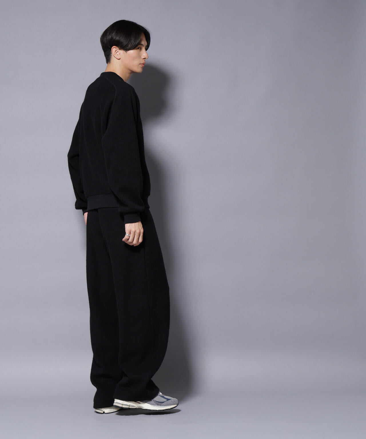 MIYATA×NANO JAPANMADE　ウールコットンイージーパンツ