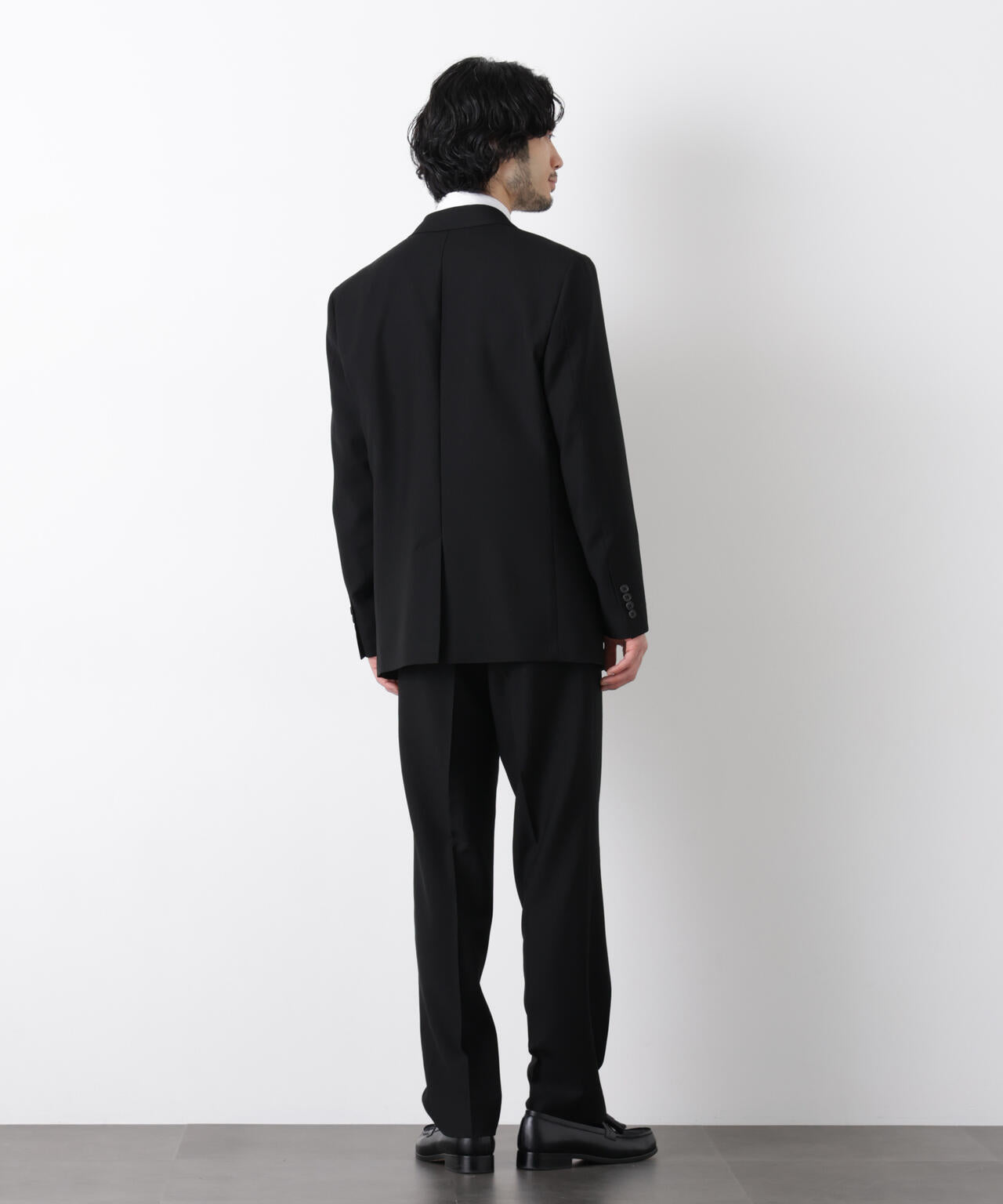 ｢Damerino Formal｣ ブラックフォーマルオールシーズンジャケット(セットアップ可)