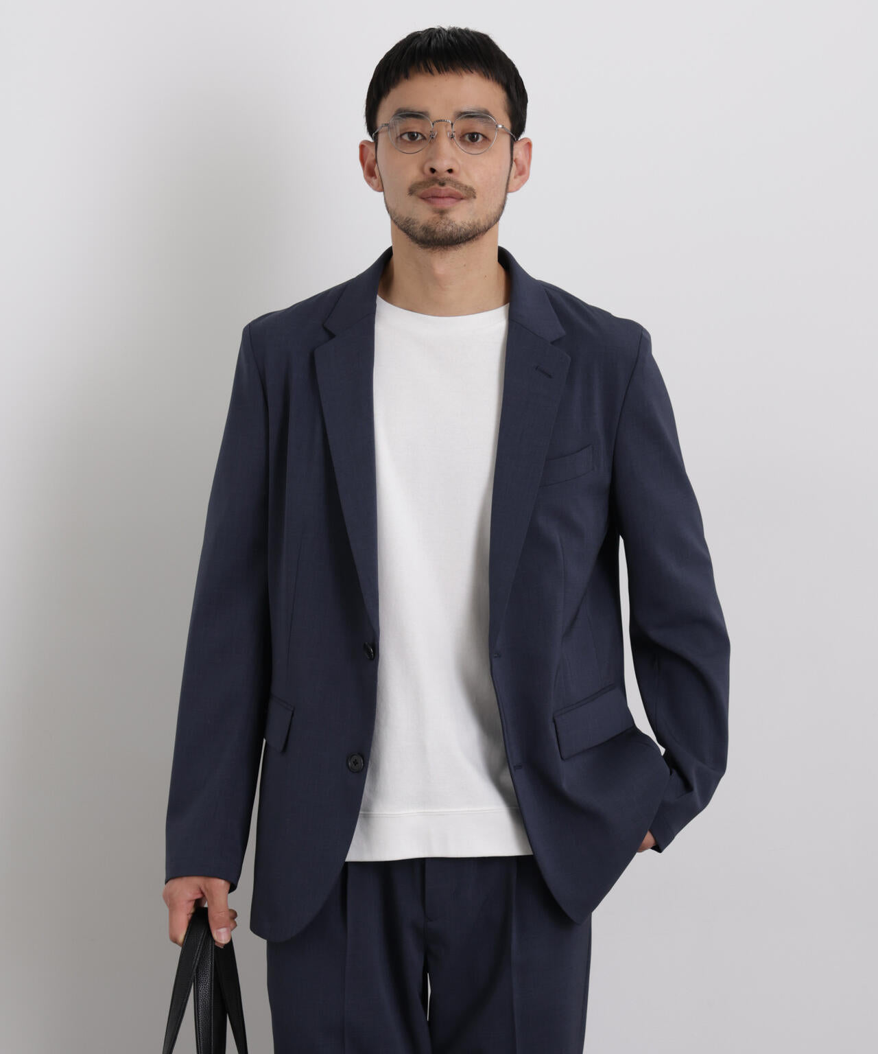 【大人気セットアップ】｢Damerino｣ クールタッチストレッチセットアップ/接触冷感.UVカット