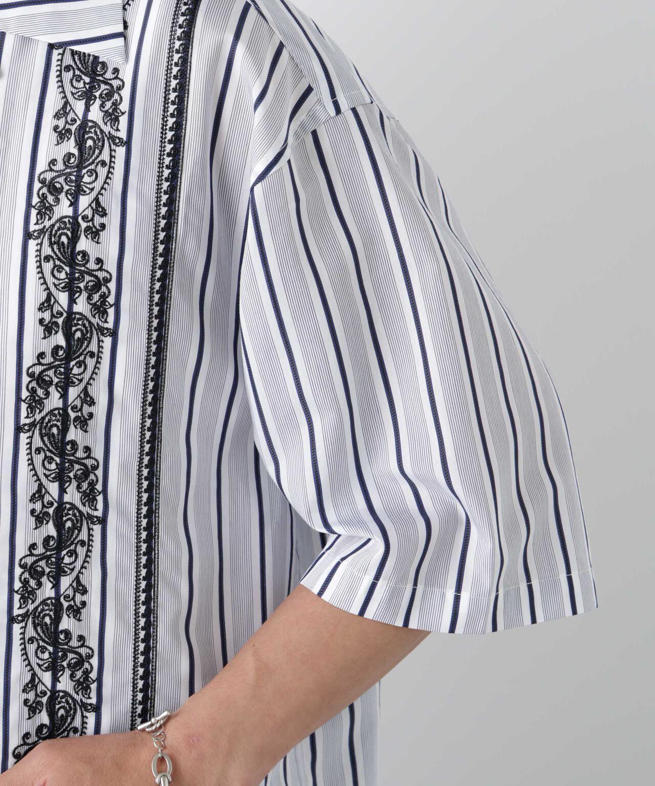 ｢OtoNANO｣×masoret 刺繍シャツ