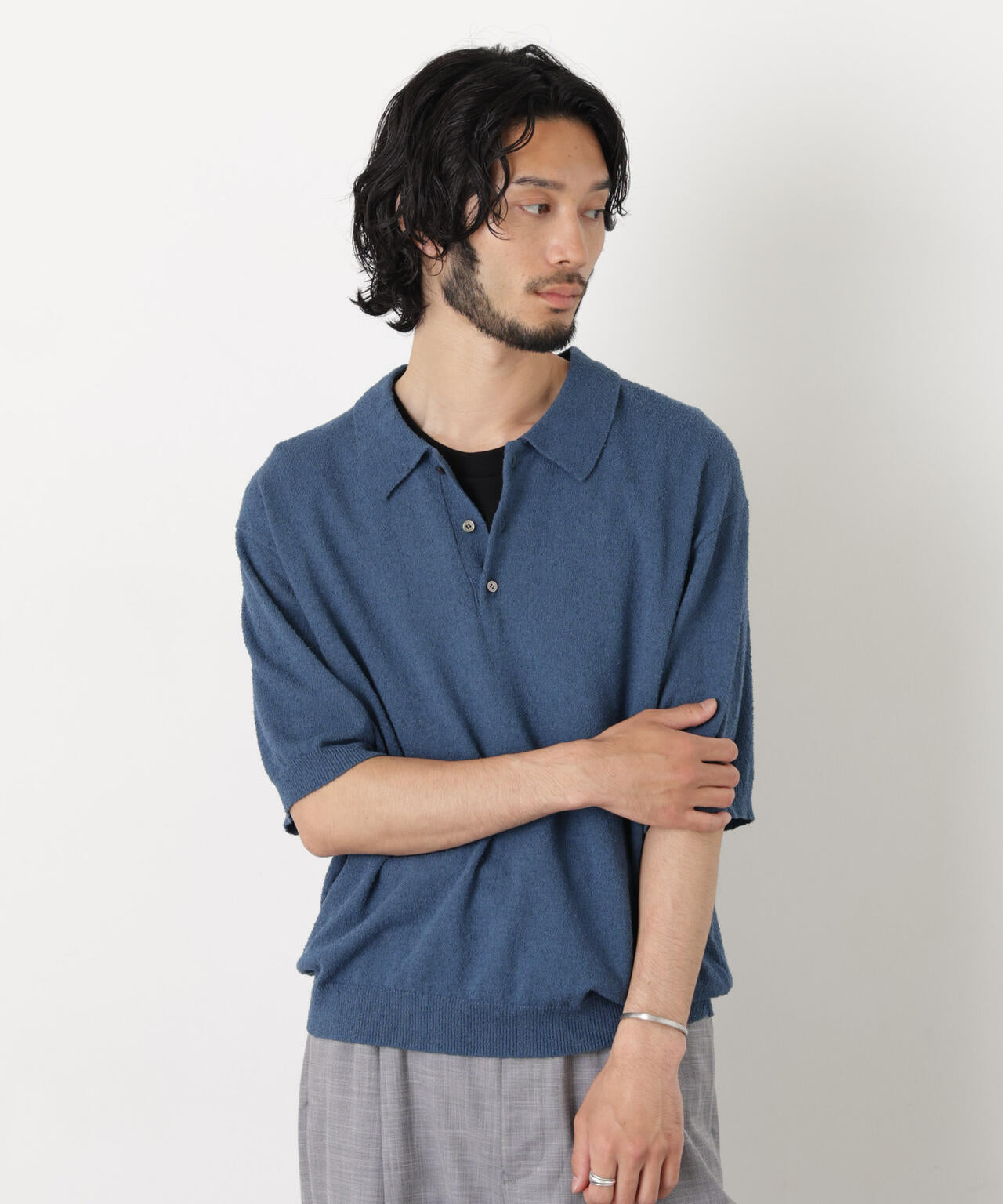 181cm　B:75 W:73 H:90 着用サイズ：L