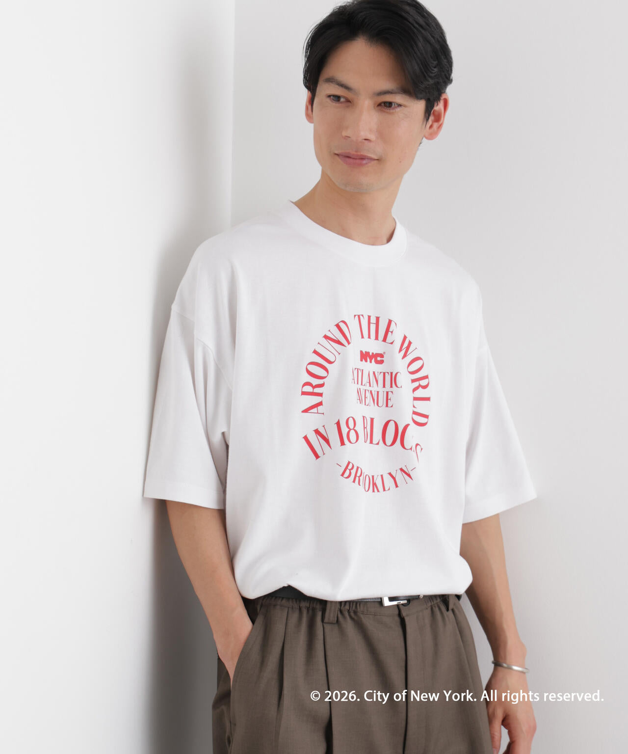 GOOD ROCK SPEED×Anti Soaked(R) 汗染み防止 NYC Tシャツ