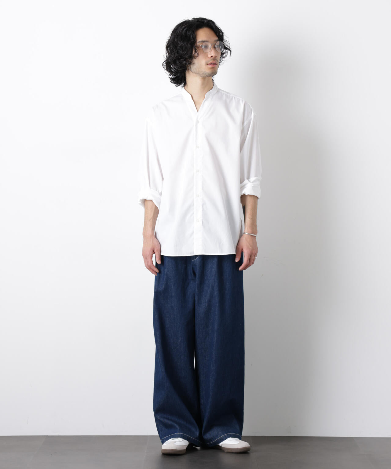 ｢OtoNANO｣大人のワイドデニムパンツ