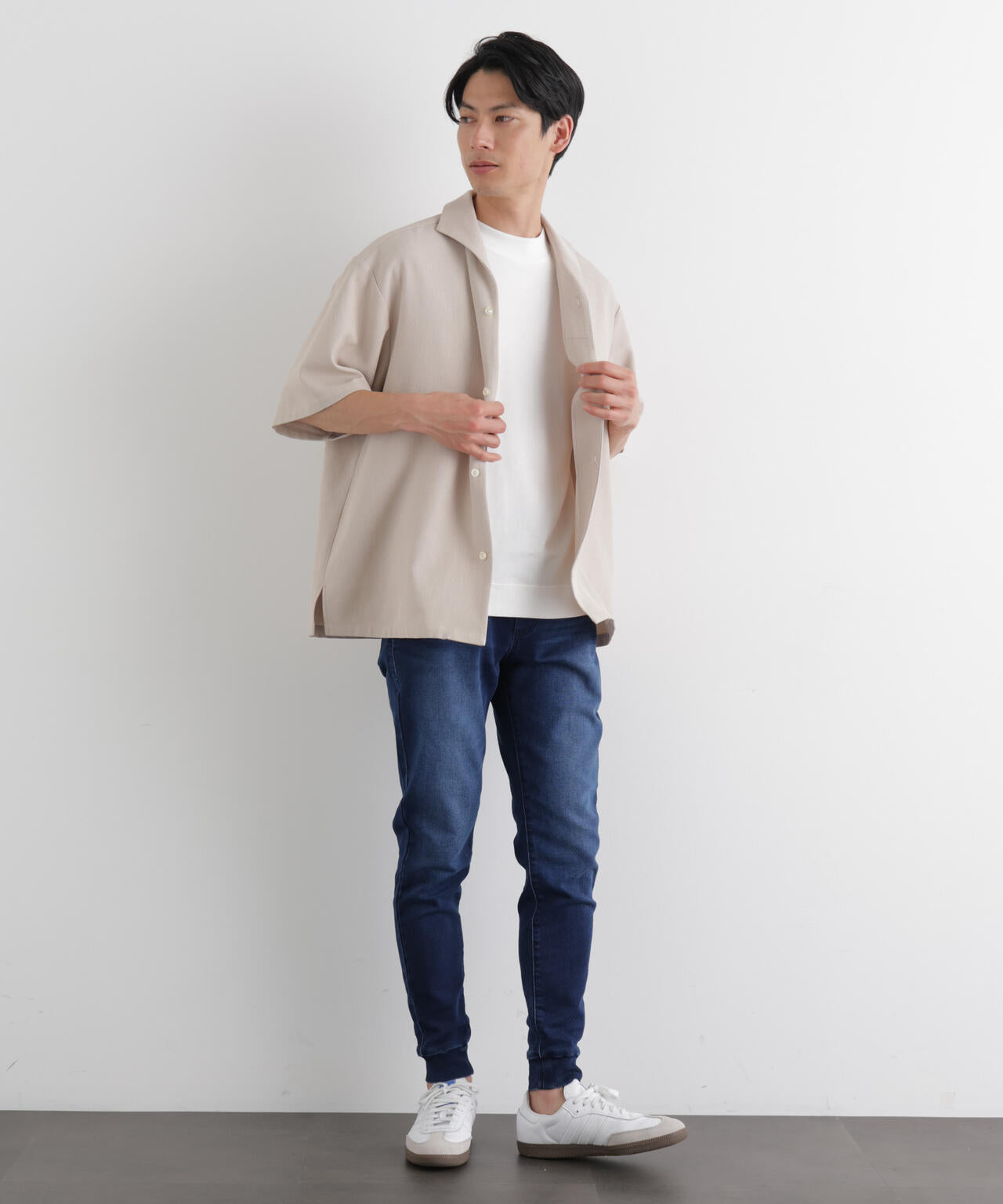 ｢Meaningful Continuity｣ ストレッチデニムジョガーパンツ