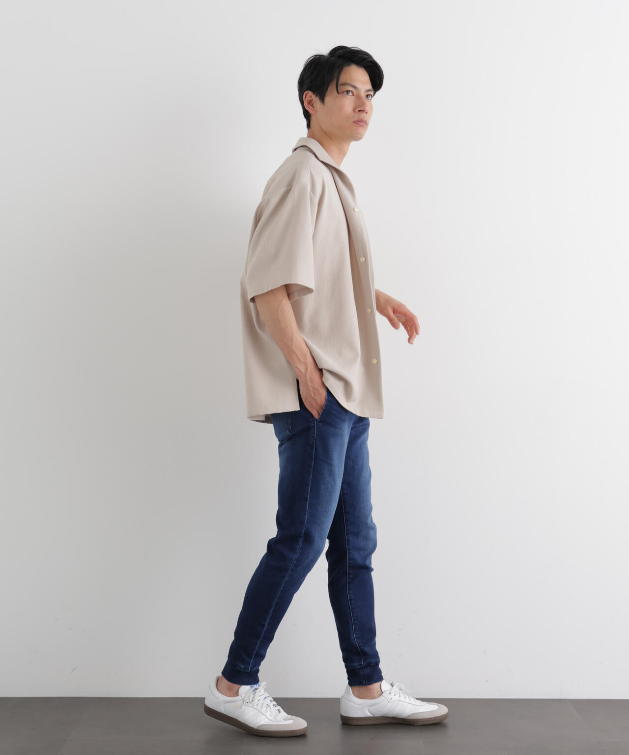 ｢Meaningful Continuity｣ ストレッチデニムジョガーパンツ