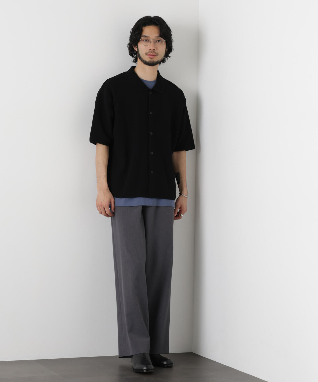 ｢OtoNANO｣大人のワイドパンツ Reflax(R) ECOウエザークロスパンツ