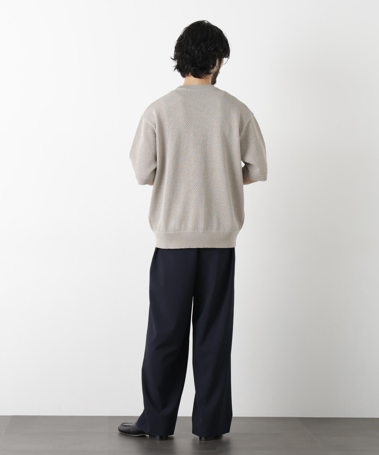 ｢OtoNANO｣大人のワイドパンツ Reflax(R) ECOウエザークロスパンツ
