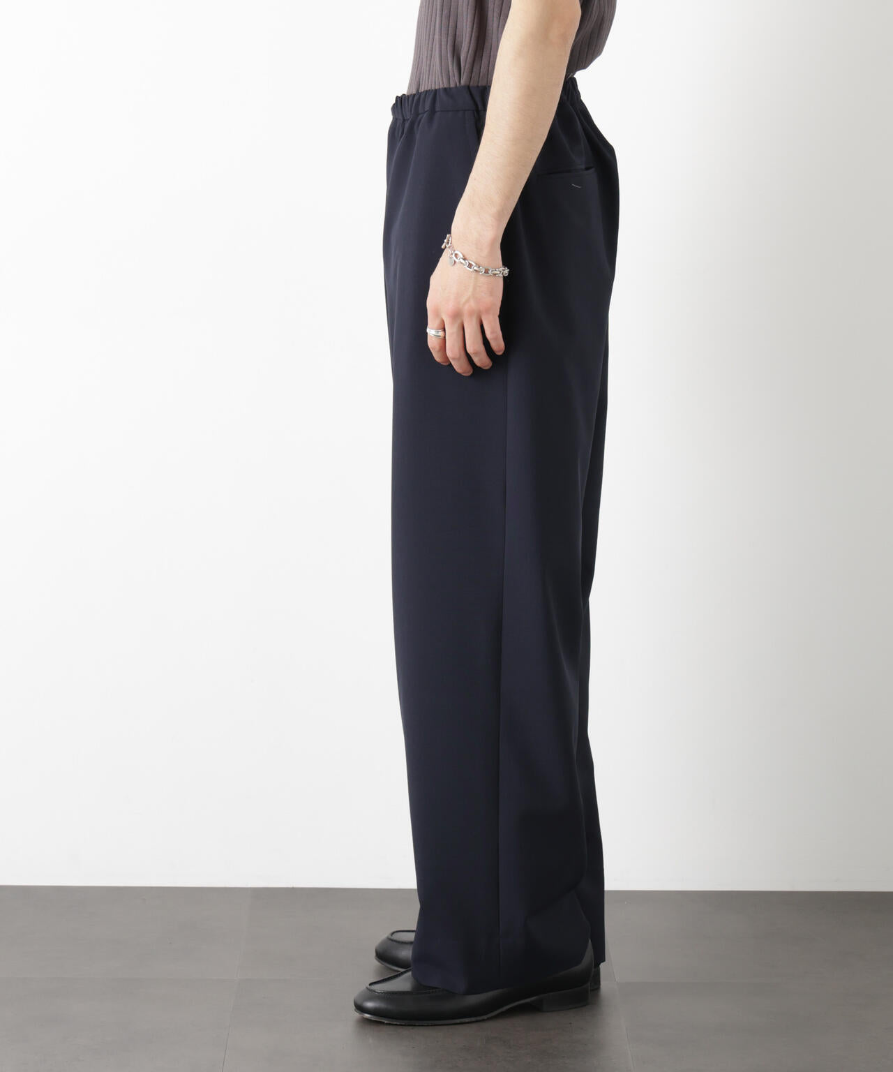 ｢OtoNANO｣大人のワイドパンツ Reflax(R) ECOウエザークロスパンツ