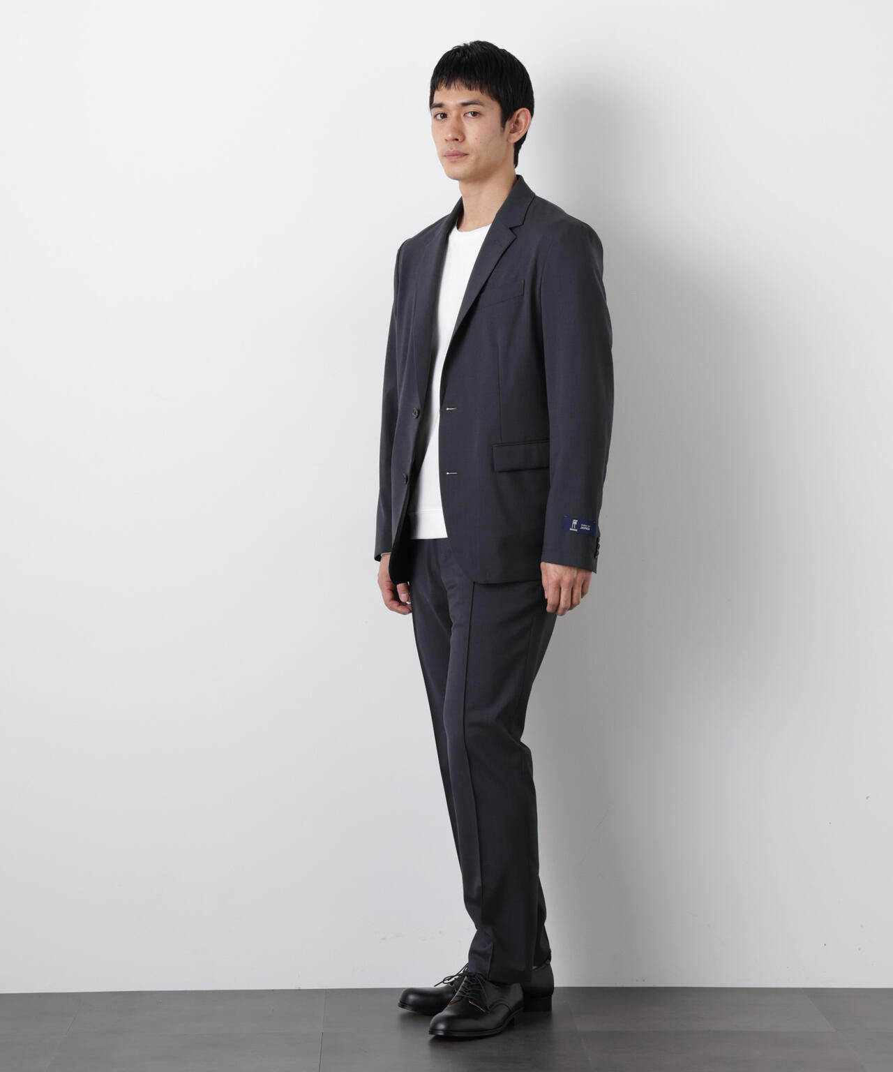 ｢DamerinoSelect｣JAPANfabricウールストレッチパンツ（セットアップ可）