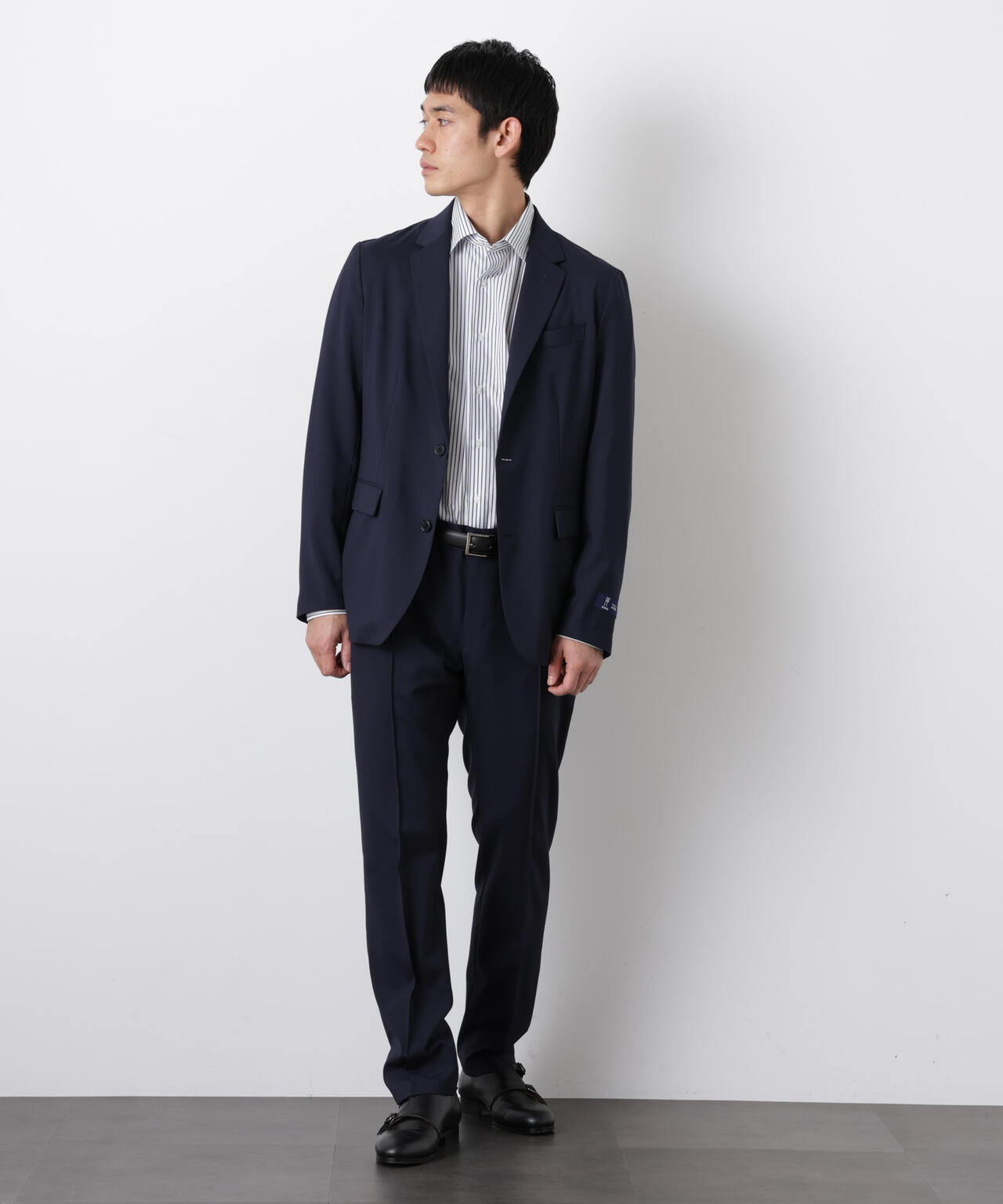 ｢DamerinoSelect｣JAPANfabricウールストレッチパンツ（セットアップ可）