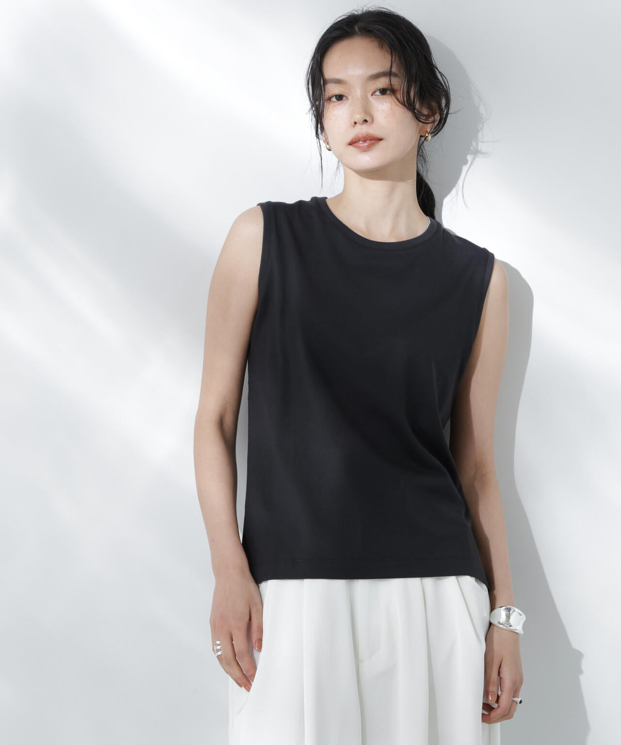 Anti Soaked(R) 汗染み防止ノースリーブTシャツ