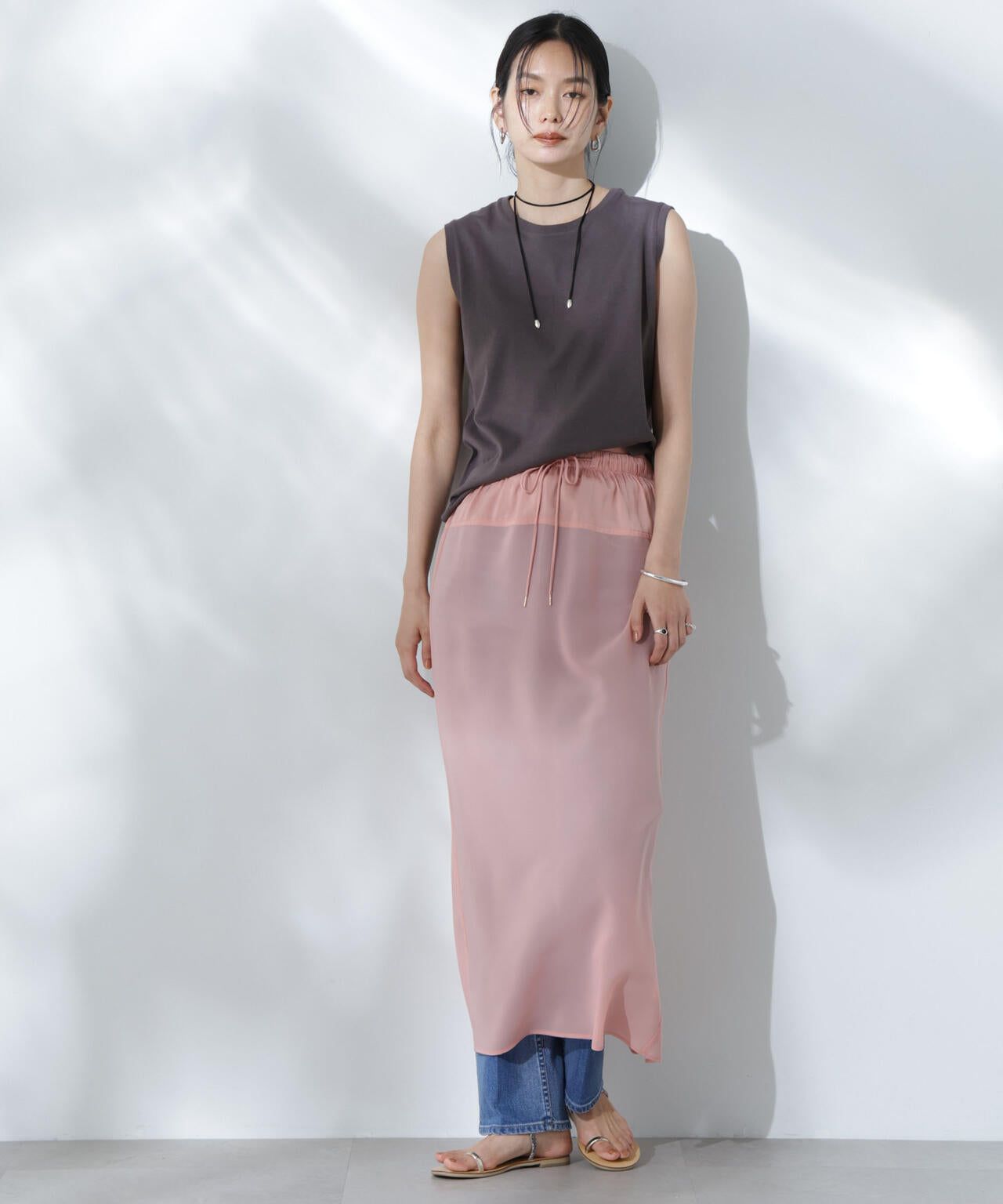 Anti Soaked(R) 汗染み防止ノースリーブTシャツ