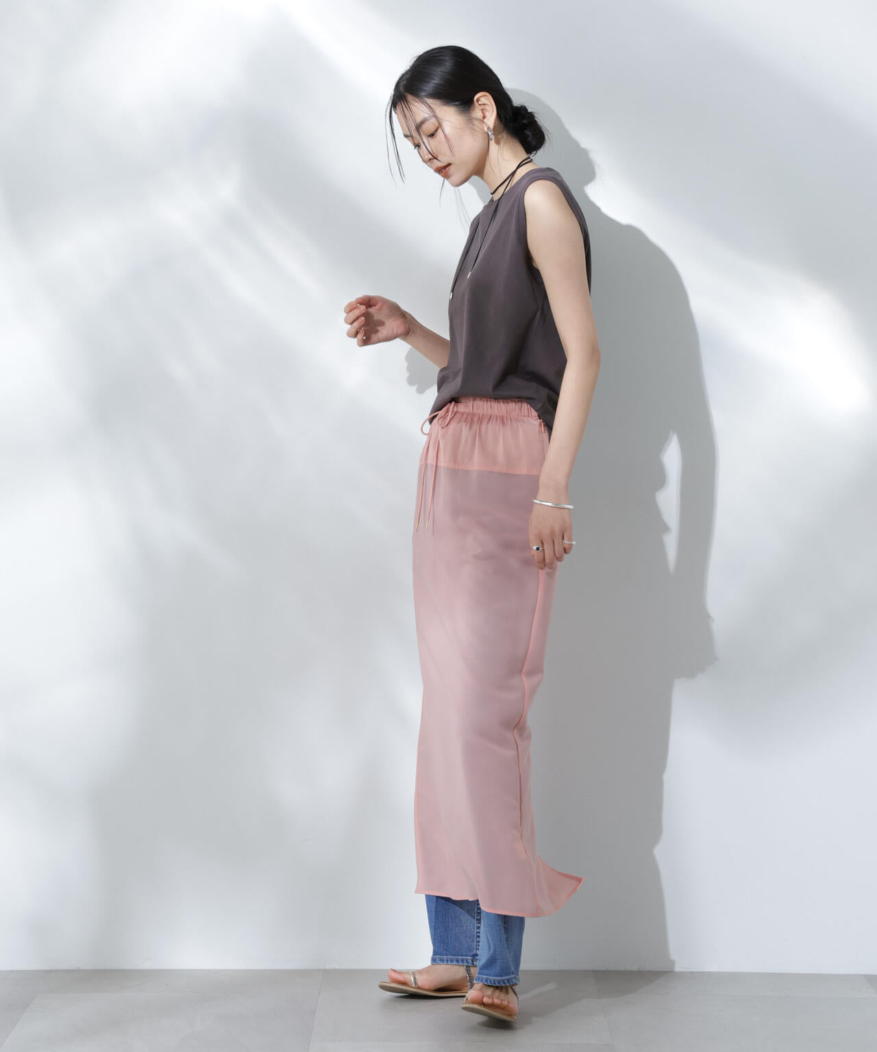 Anti Soaked(R) 汗染み防止ノースリーブTシャツ