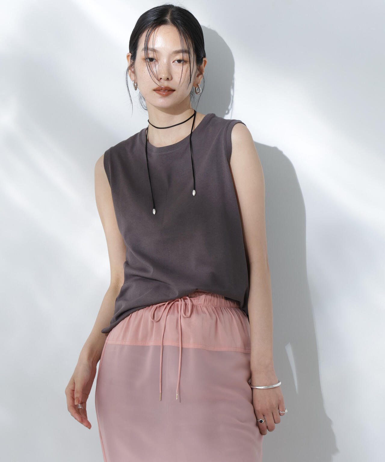 Anti Soaked(R) 汗染み防止ノースリーブTシャツ